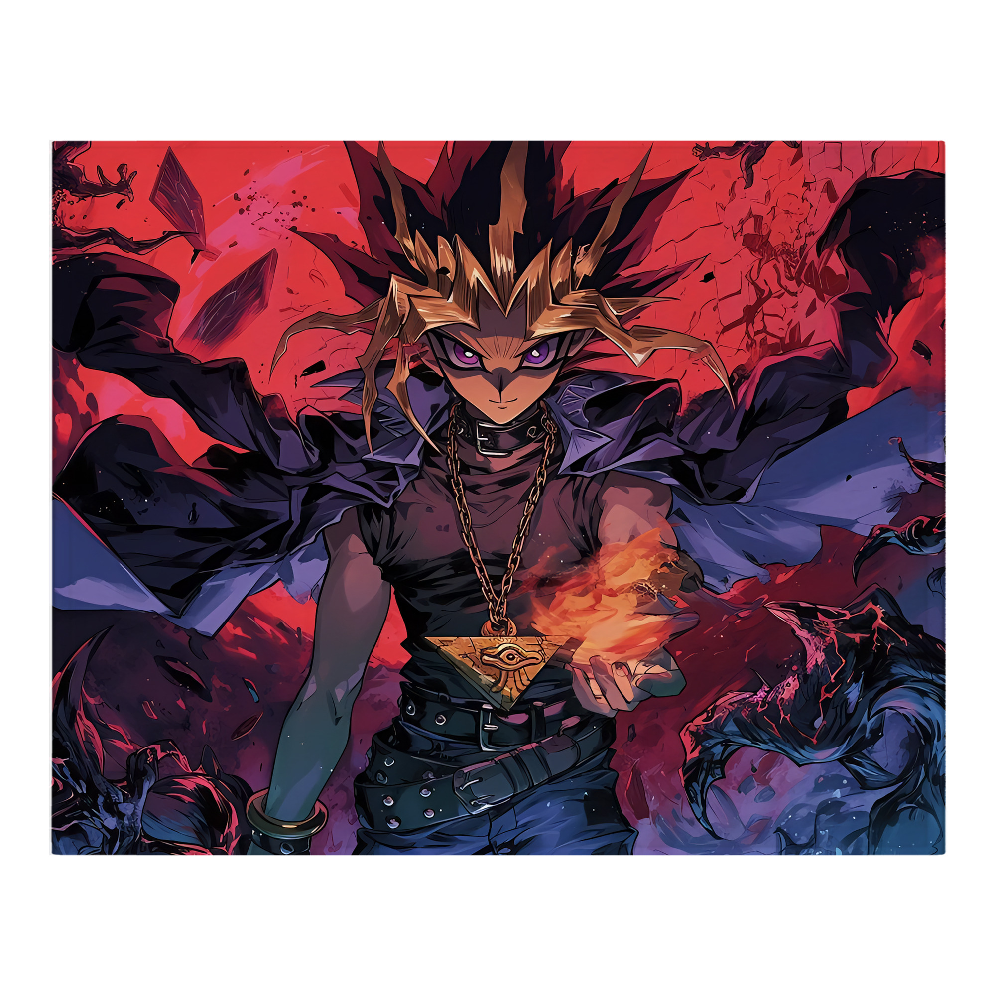 （画像用） 遊☆戯☆王 Yu-Gi-Oh! フランネルブランケット・多サイズ対応（横型）