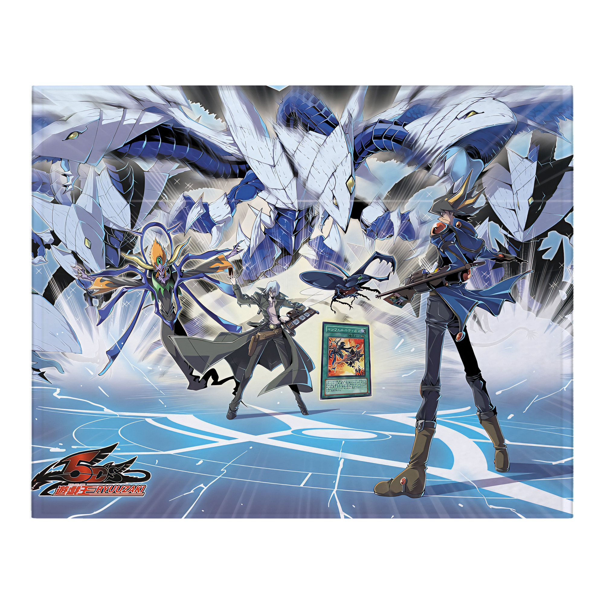（画像用） 遊☆戯☆王 Yu-Gi-Oh! フランネルブランケット・多サイズ対応（横型）