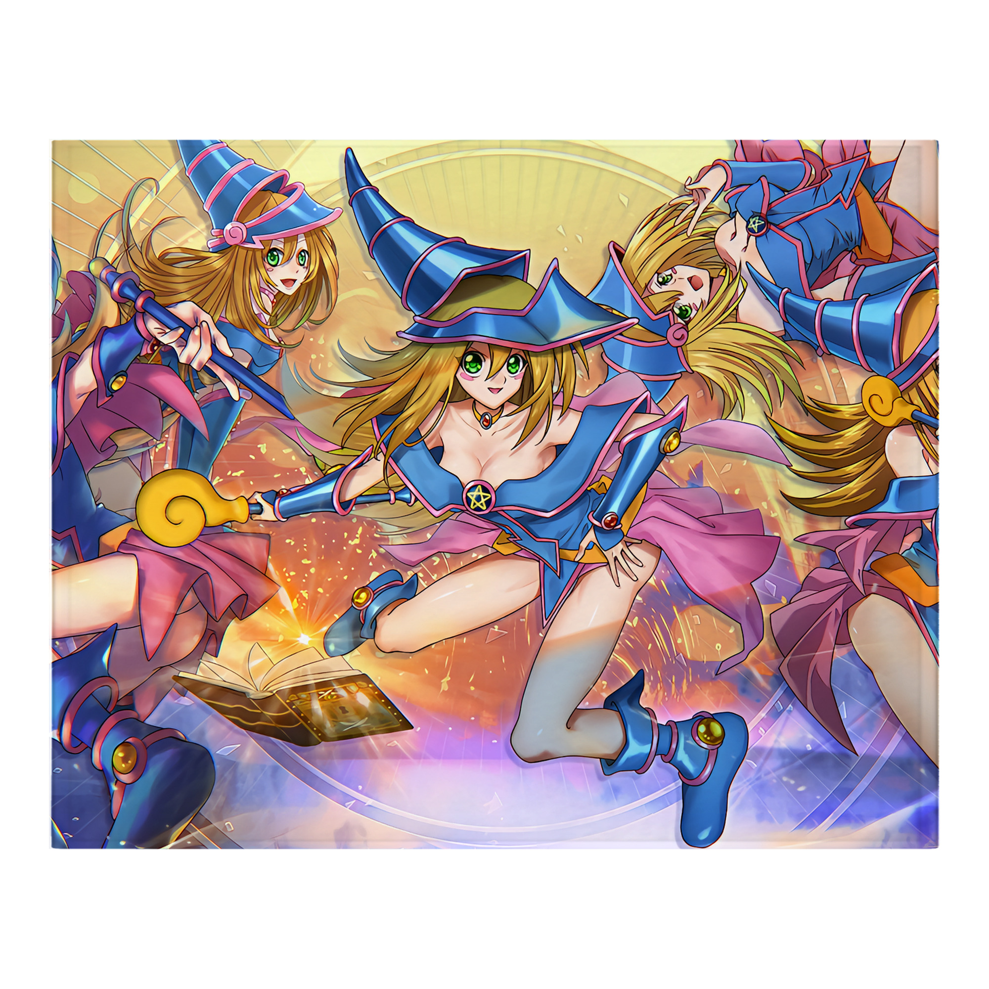 （画像用） 遊☆戯☆王 Yu-Gi-Oh! フランネルブランケット・多サイズ対応（横型）