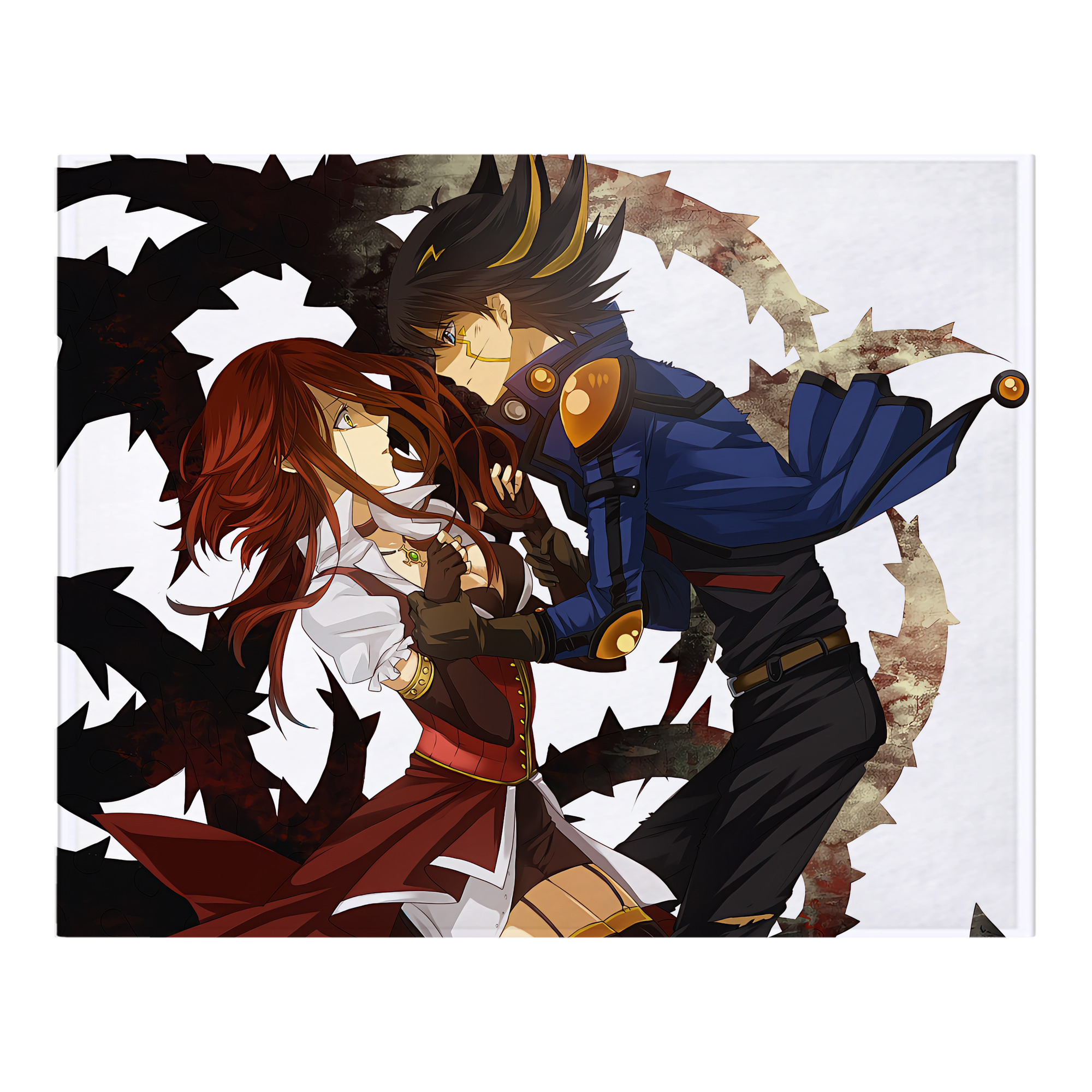 （画像用） 遊☆戯☆王 Yu-Gi-Oh! フランネルブランケット・多サイズ対応（横型）
