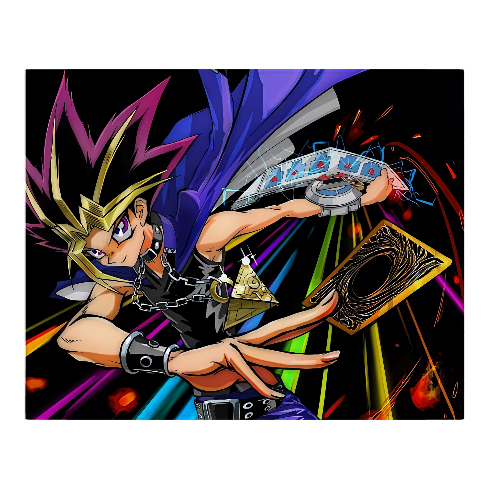 （画像用） 遊☆戯☆王 Yu-Gi-Oh! フランネルブランケット・多サイズ対応（横型）