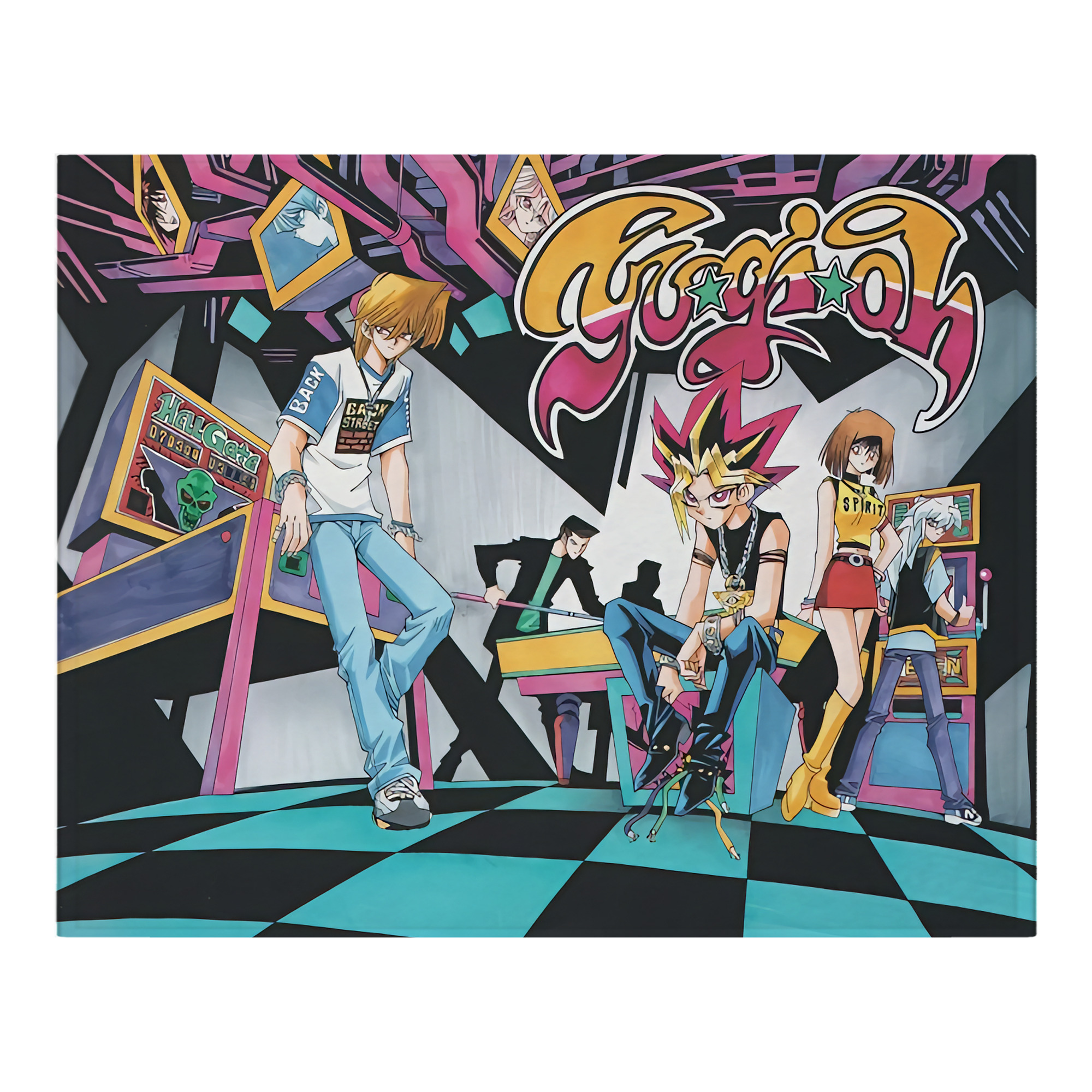 （画像用） 遊☆戯☆王 Yu-Gi-Oh! フランネルブランケット・多サイズ対応（横型）