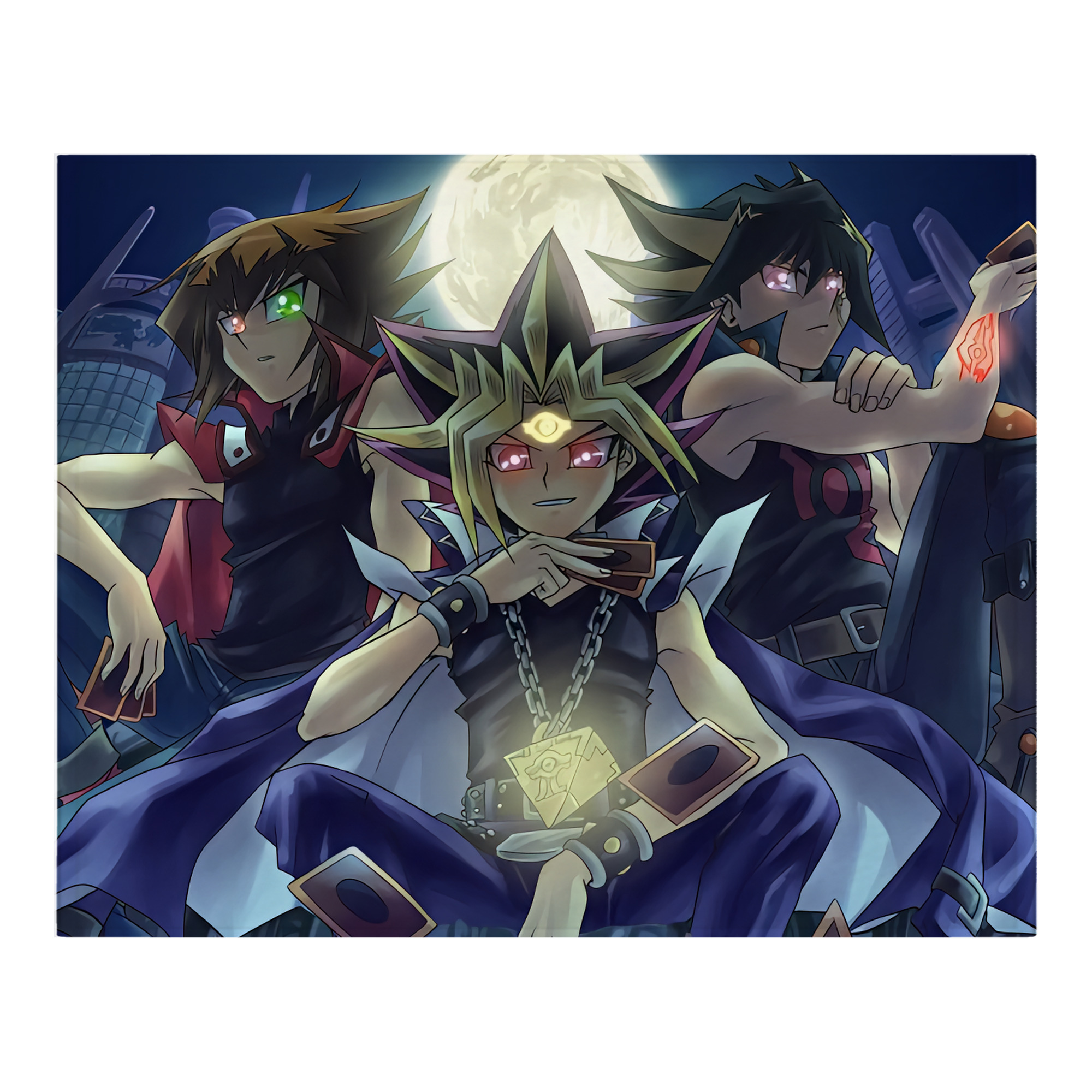 （画像用） 遊☆戯☆王 Yu-Gi-Oh! フランネルブランケット・多サイズ対応（横型）