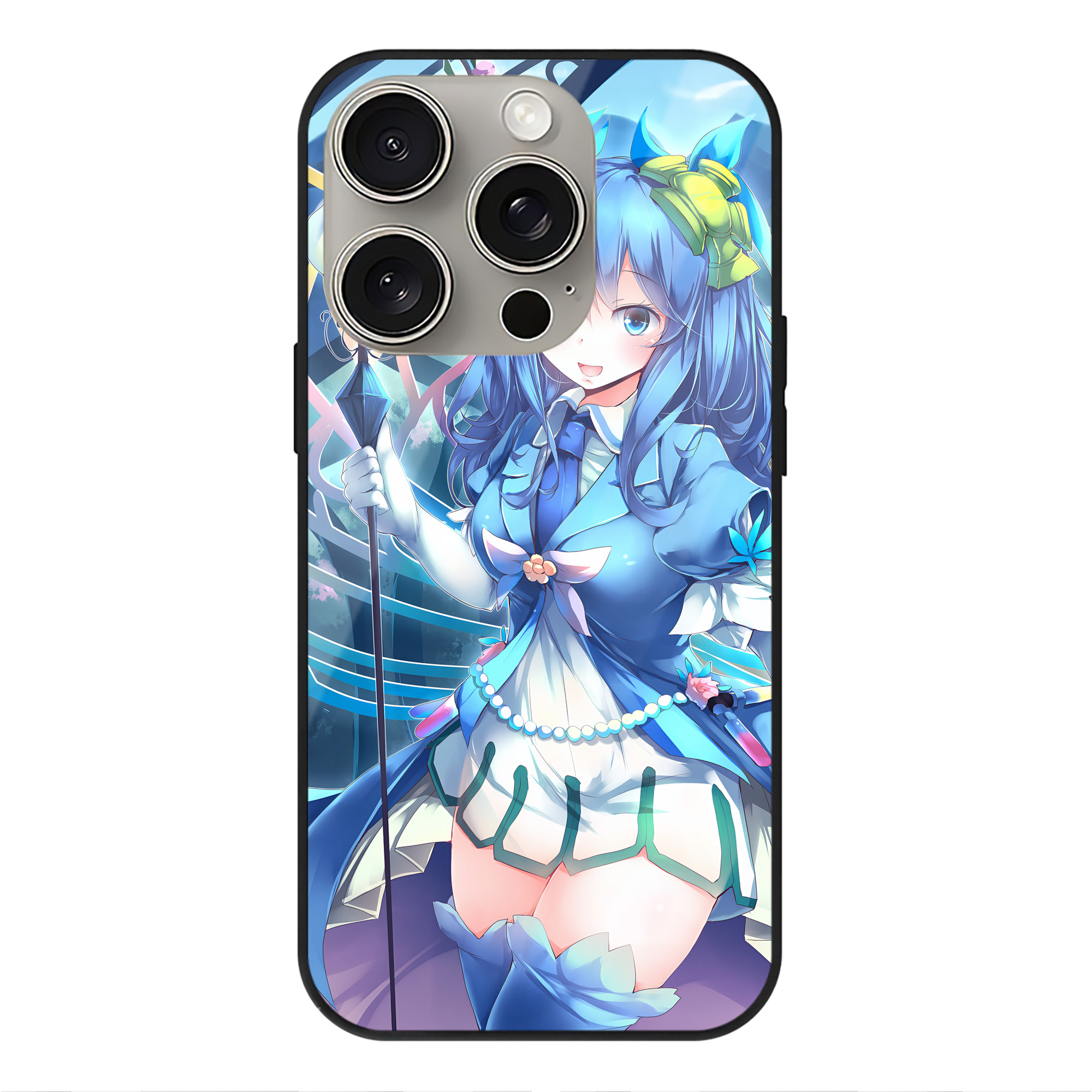 （画像用） 遊☆戯☆王 Yu-Gi-Oh! 【iPhone15Pro対応】スマホケース 耐衝撃＆黄変防止 背面ガラス