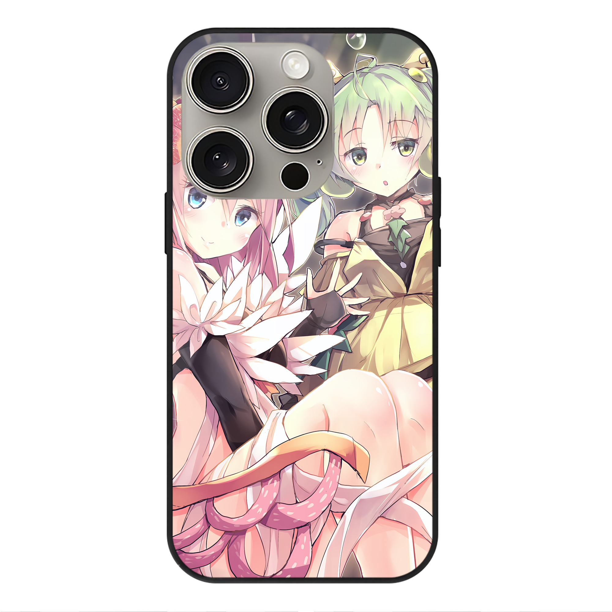 遊☆戯☆王 Yu-Gi-Oh! 【iPhone15Pro対応】スマホケース 耐衝撃＆黄変防止 背面ガラス