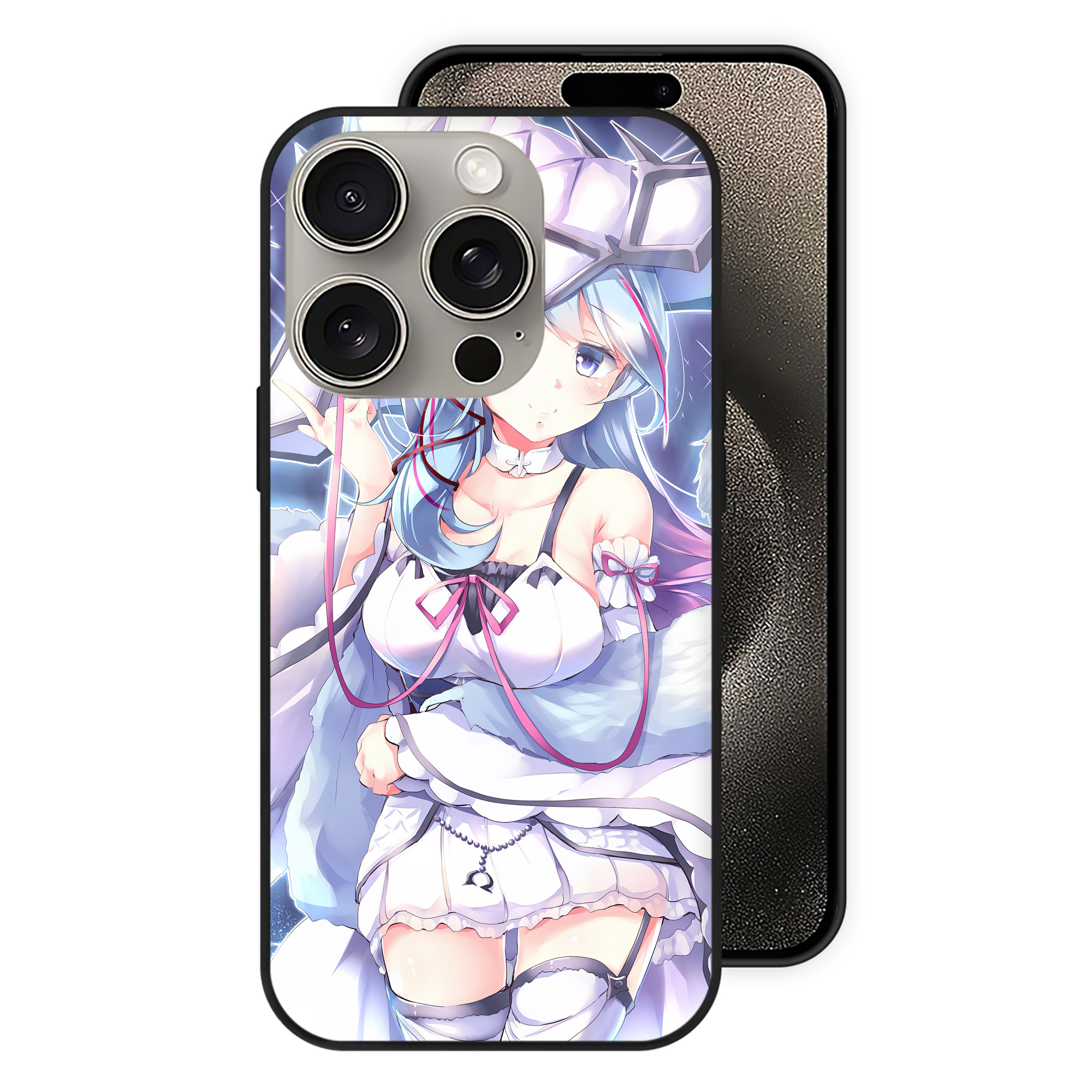 遊☆戯☆王 Yu-Gi-Oh! 【iPhone15Pro対応】スマホケース 耐衝撃＆黄変防止 背面ガラス