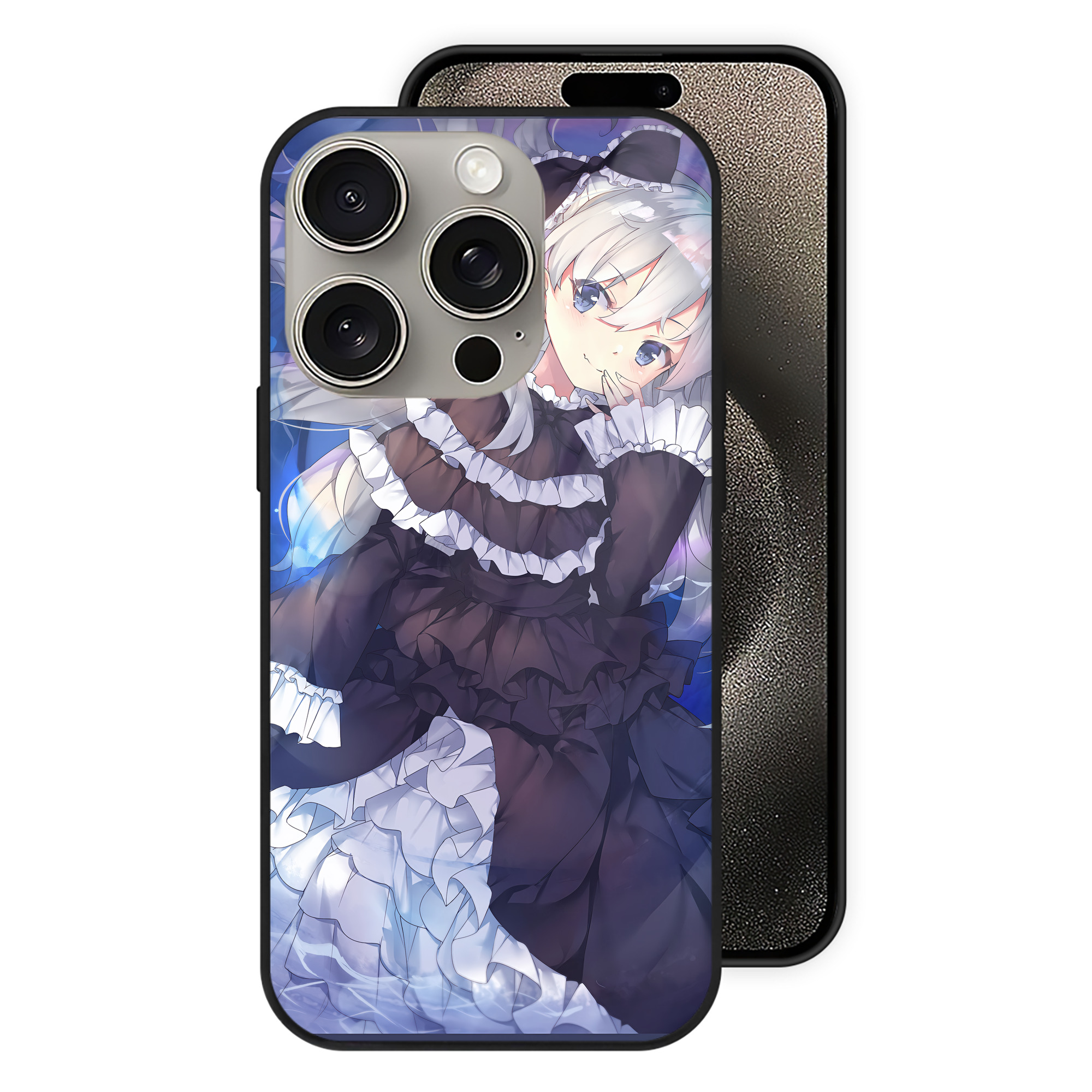 遊☆戯☆王 Yu-Gi-Oh! 【iPhone15Pro対応】スマホケース 耐衝撃＆黄変防止 背面ガラス