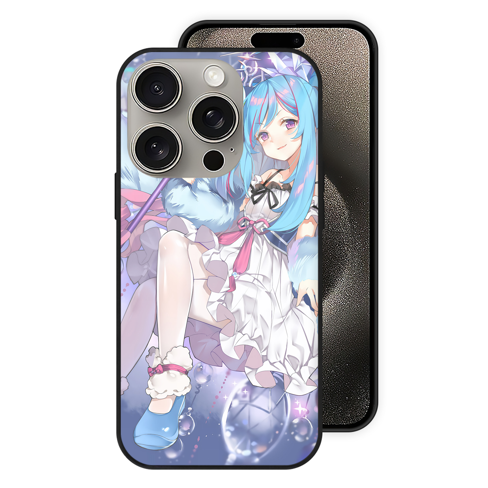遊☆戯☆王 Yu-Gi-Oh! 【iPhone15Pro対応】スマホケース 耐衝撃＆黄変防止 背面ガラス