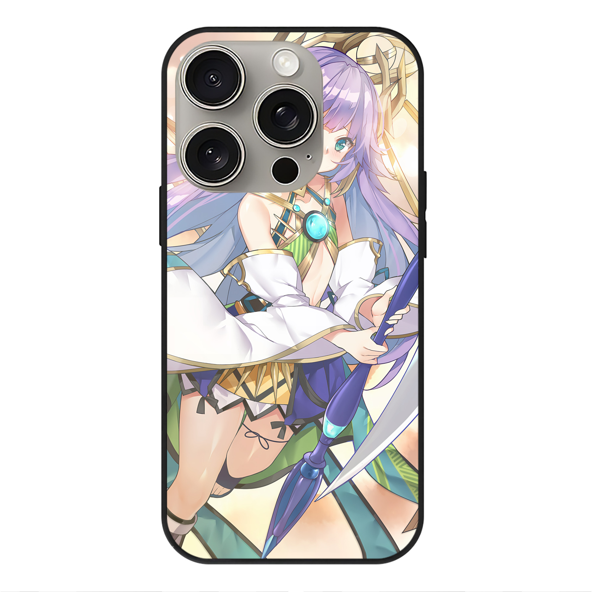 遊☆戯☆王 Yu-Gi-Oh! 【iPhone15Pro対応】スマホケース 耐衝撃＆黄変防止 背面ガラス