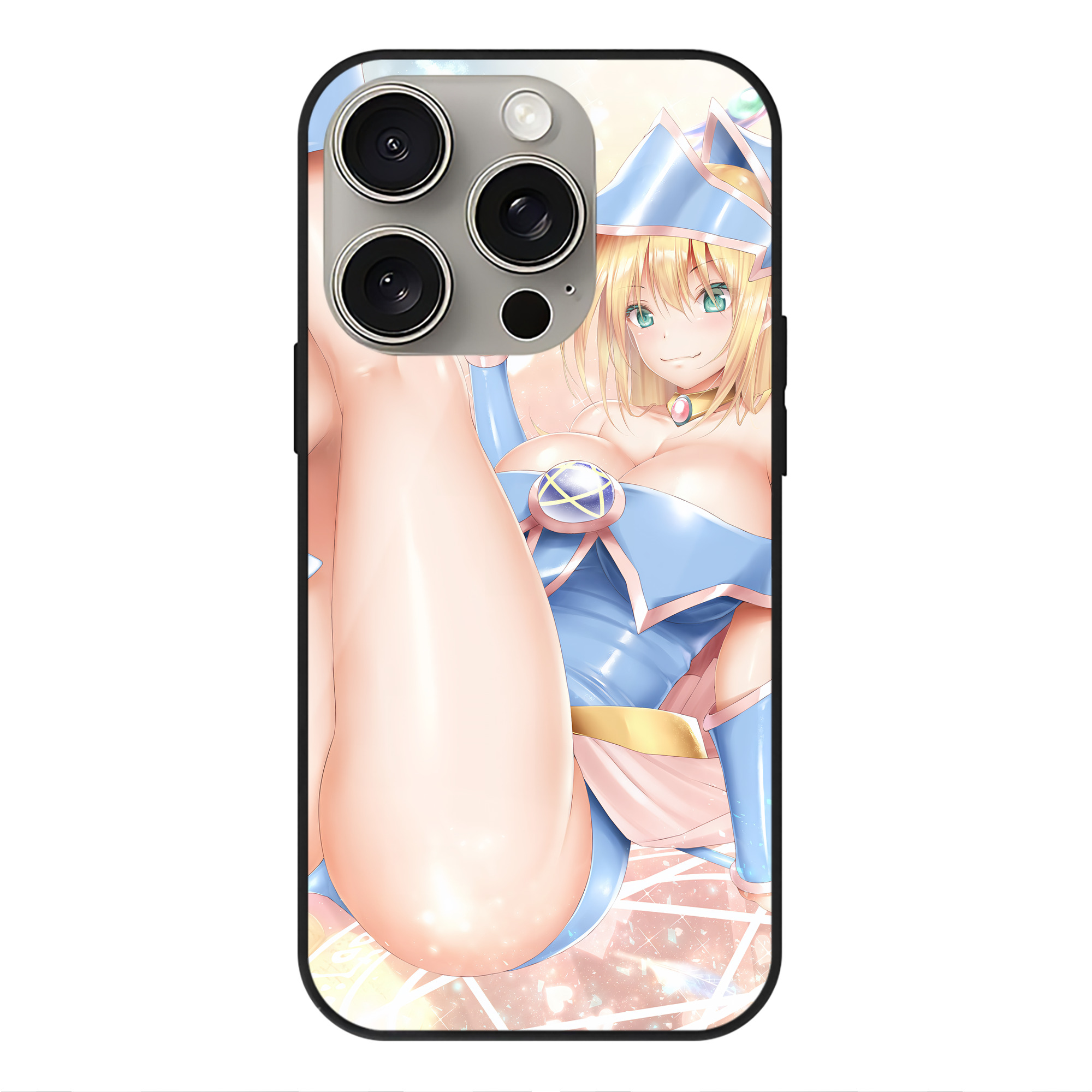 遊☆戯☆王 Yu-Gi-Oh! 【iPhone15Pro対応】スマホケース 耐衝撃＆黄変防止 背面ガラス