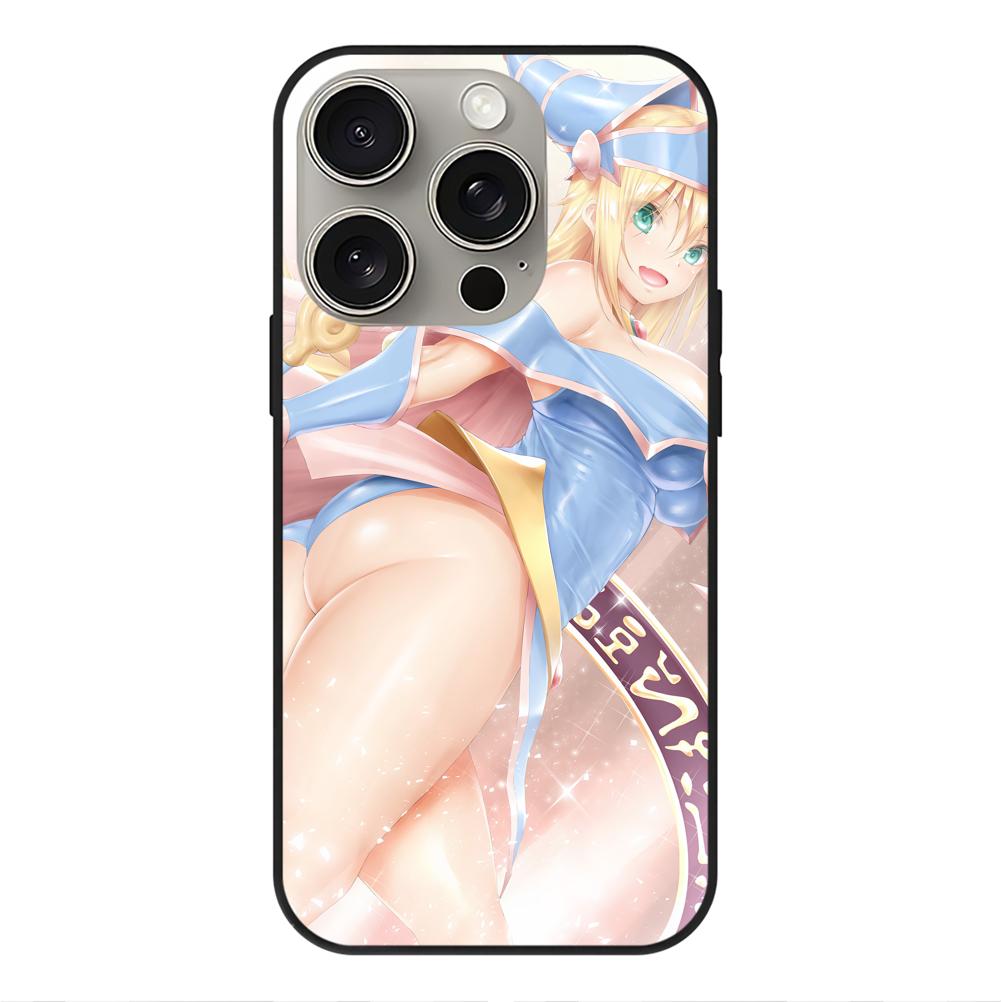 遊☆戯☆王 Yu-Gi-Oh! 【iPhone15Pro対応】スマホケース 耐衝撃＆黄変防止 背面ガラス