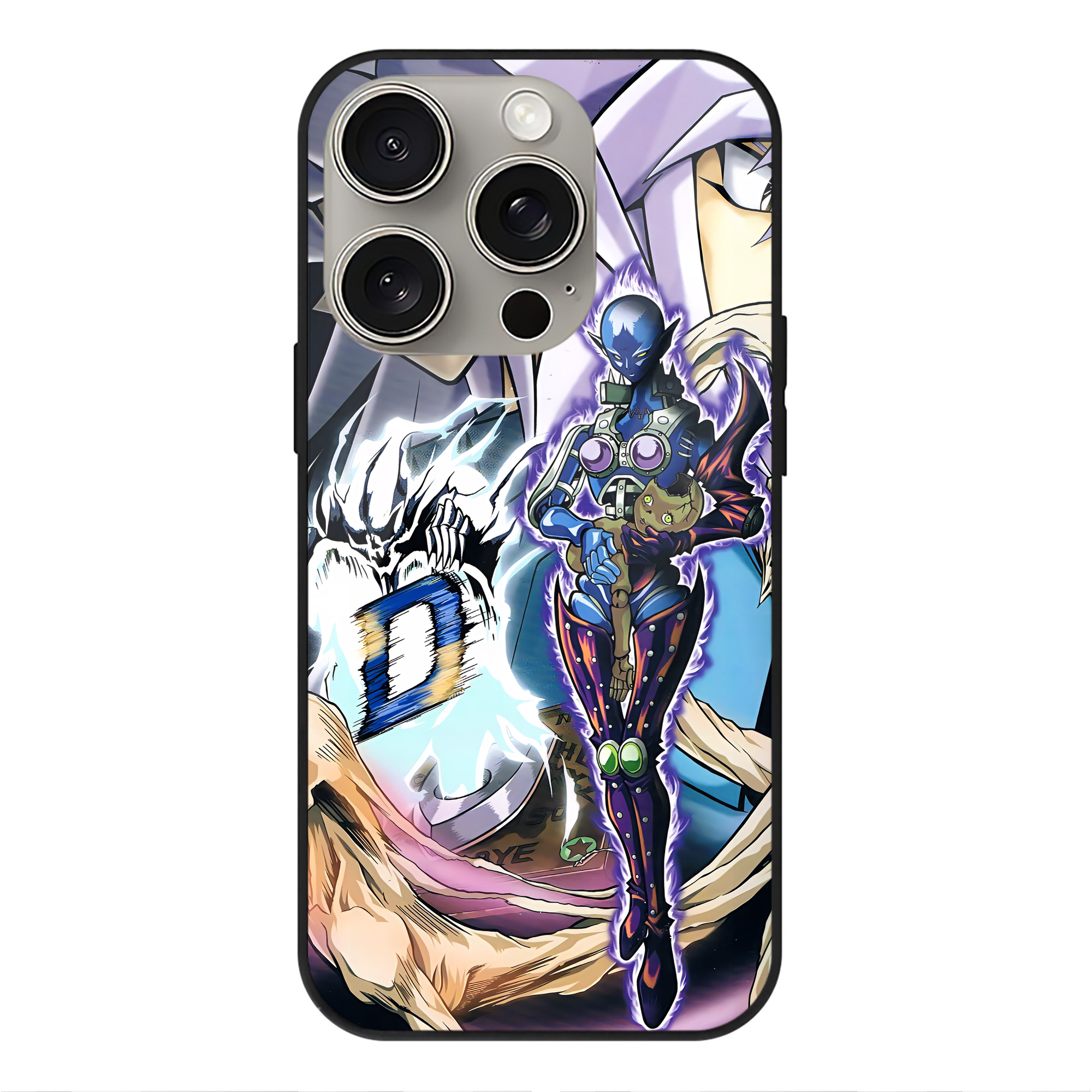 遊☆戯☆王 Yu-Gi-Oh! 【iPhone15Pro対応】スマホケース 耐衝撃＆黄変防止 背面ガラス