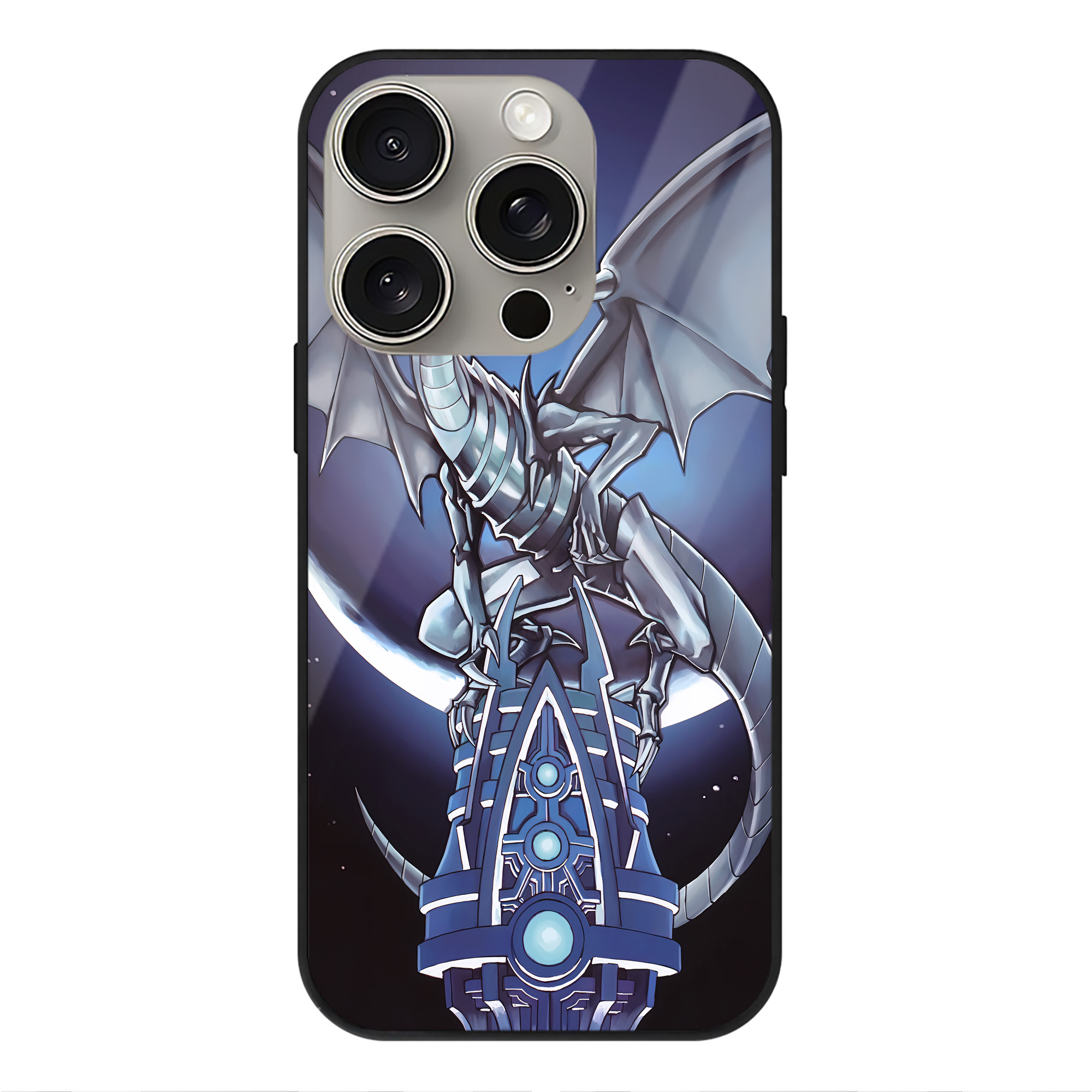 （画像用） 遊☆戯☆王 Yu-Gi-Oh! 【iPhone15Pro対応】スマホケース 耐衝撃＆黄変防止 背面ガラス
