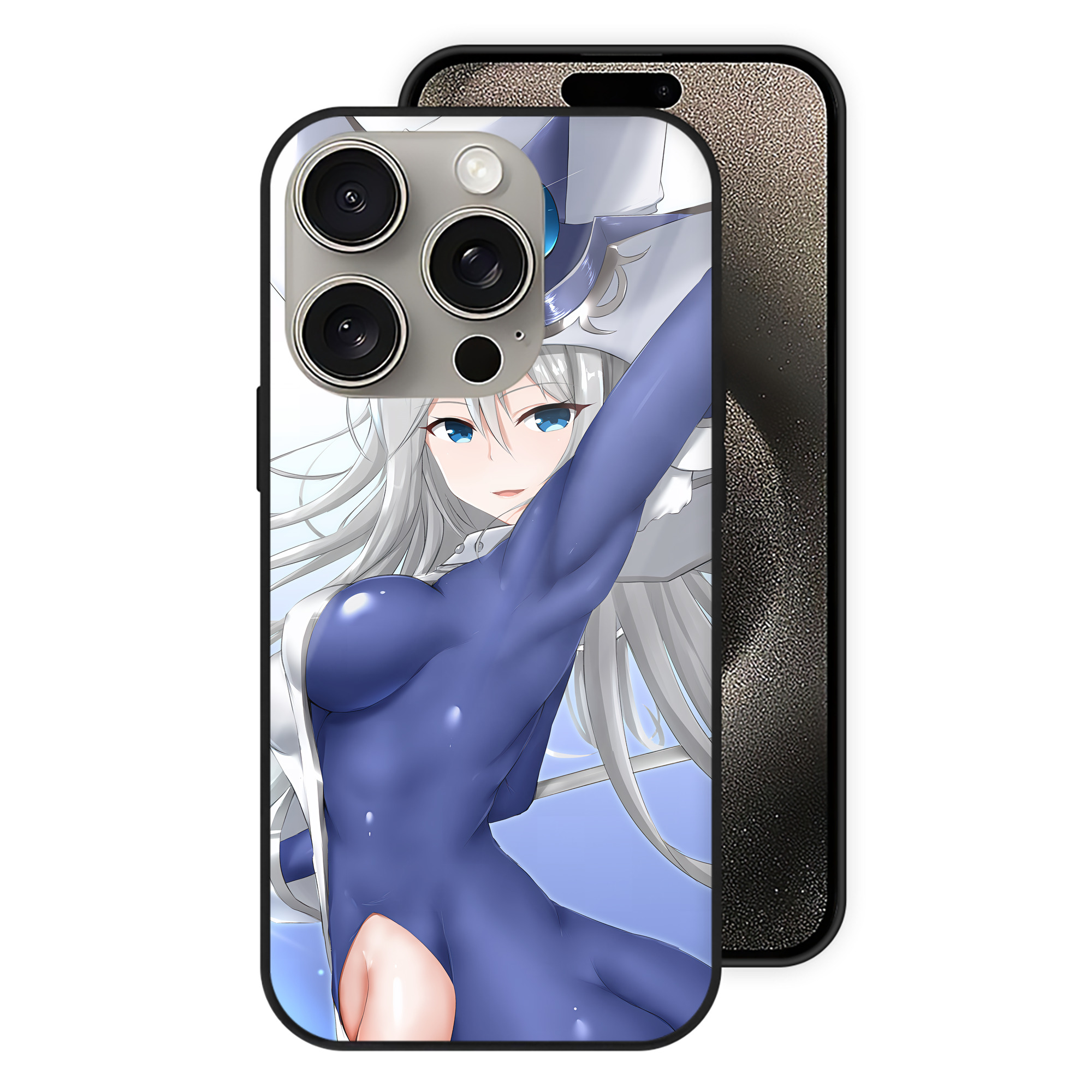 （画像用） 遊☆戯☆王 Yu-Gi-Oh! 【iPhone15Pro対応】スマホケース 耐衝撃＆黄変防止 背面ガラス