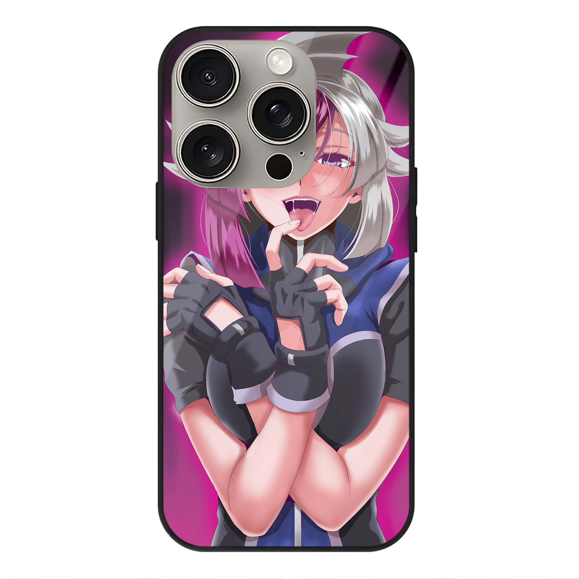 遊☆戯☆王 Yu-Gi-Oh! 【iPhone15Pro対応】スマホケース 耐衝撃＆黄変防止 背面ガラス