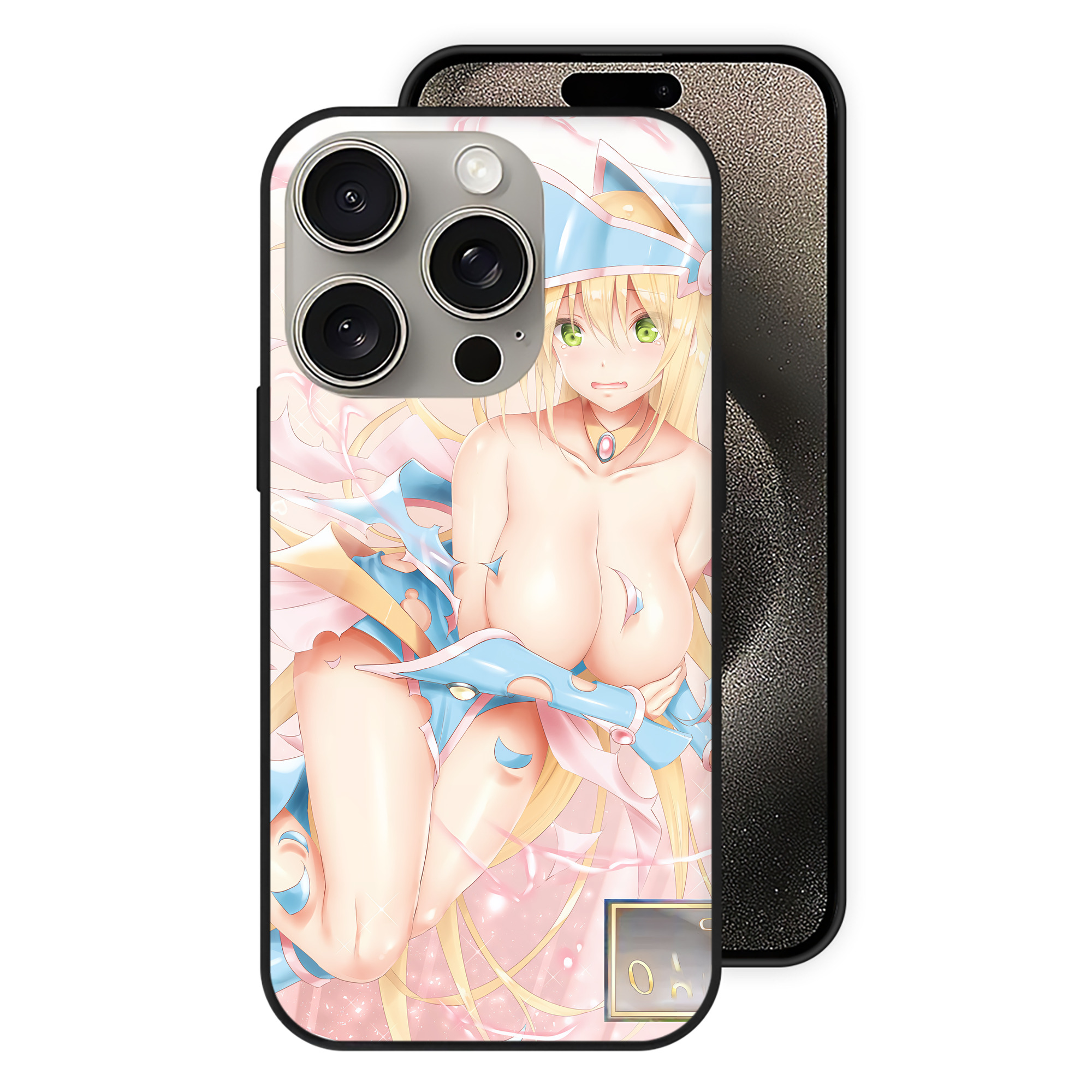 遊☆戯☆王 Yu-Gi-Oh! 【iPhone15Pro対応】スマホケース 耐衝撃＆黄変防止 背面ガラス