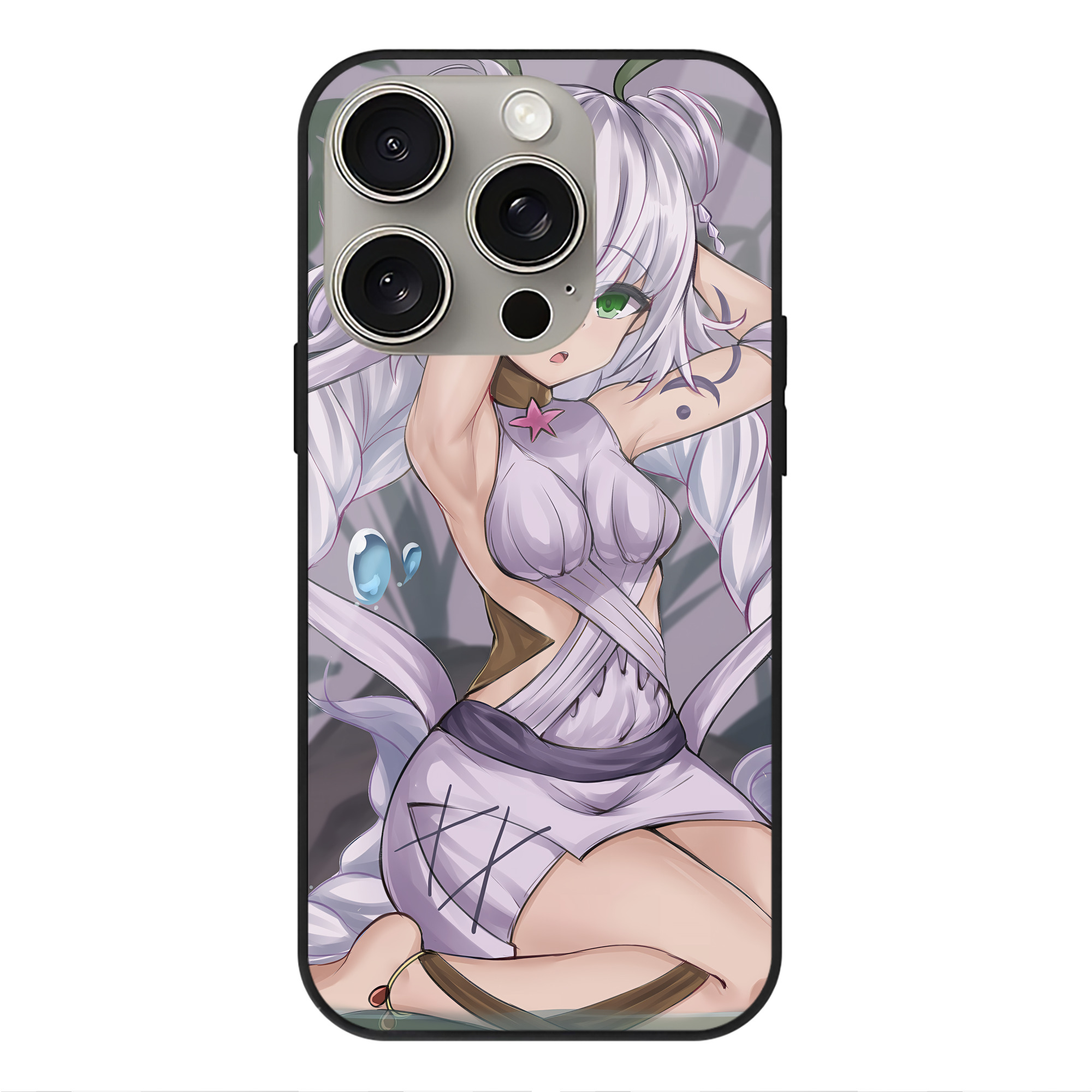 遊☆戯☆王 Yu-Gi-Oh! 【iPhone15Pro対応】スマホケース 耐衝撃＆黄変防止 背面ガラス