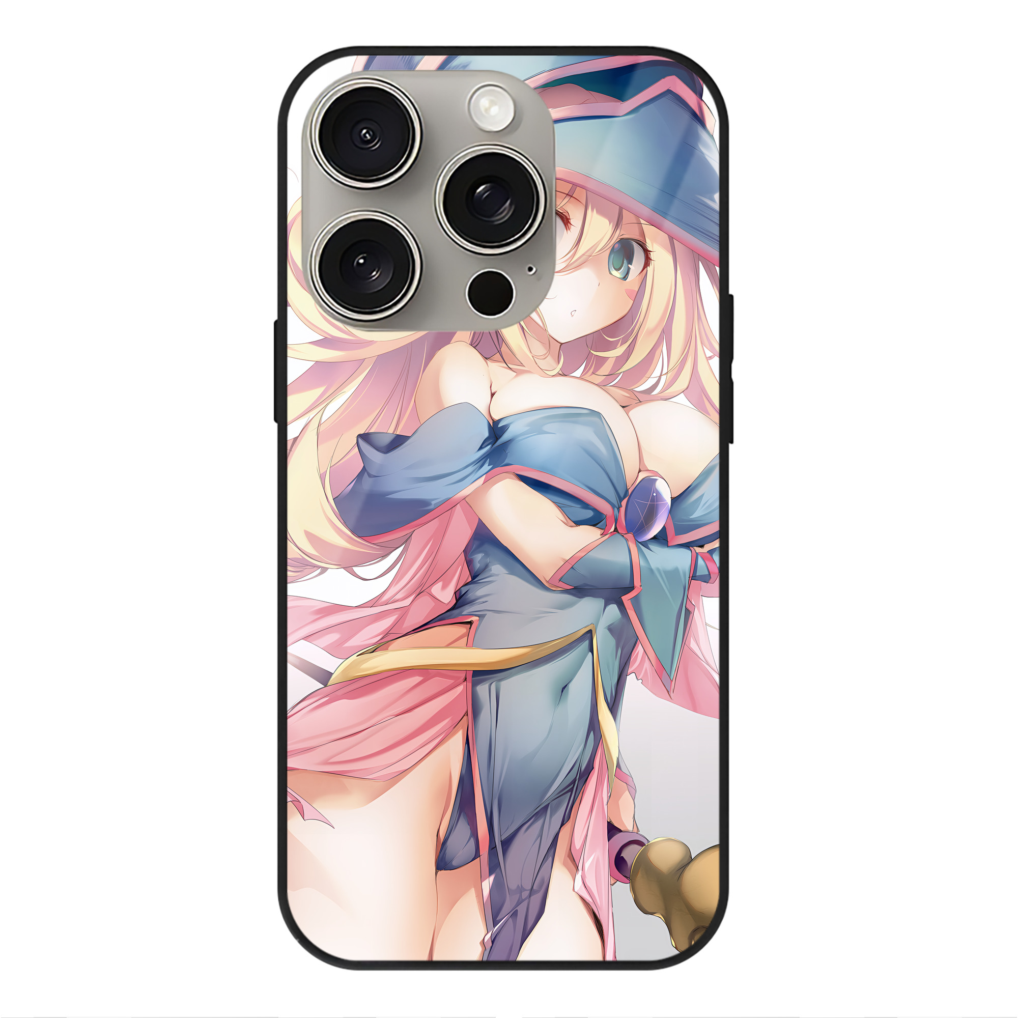 遊☆戯☆王 Yu-Gi-Oh! 【iPhone15Pro対応】スマホケース 耐衝撃＆黄変防止 背面ガラス