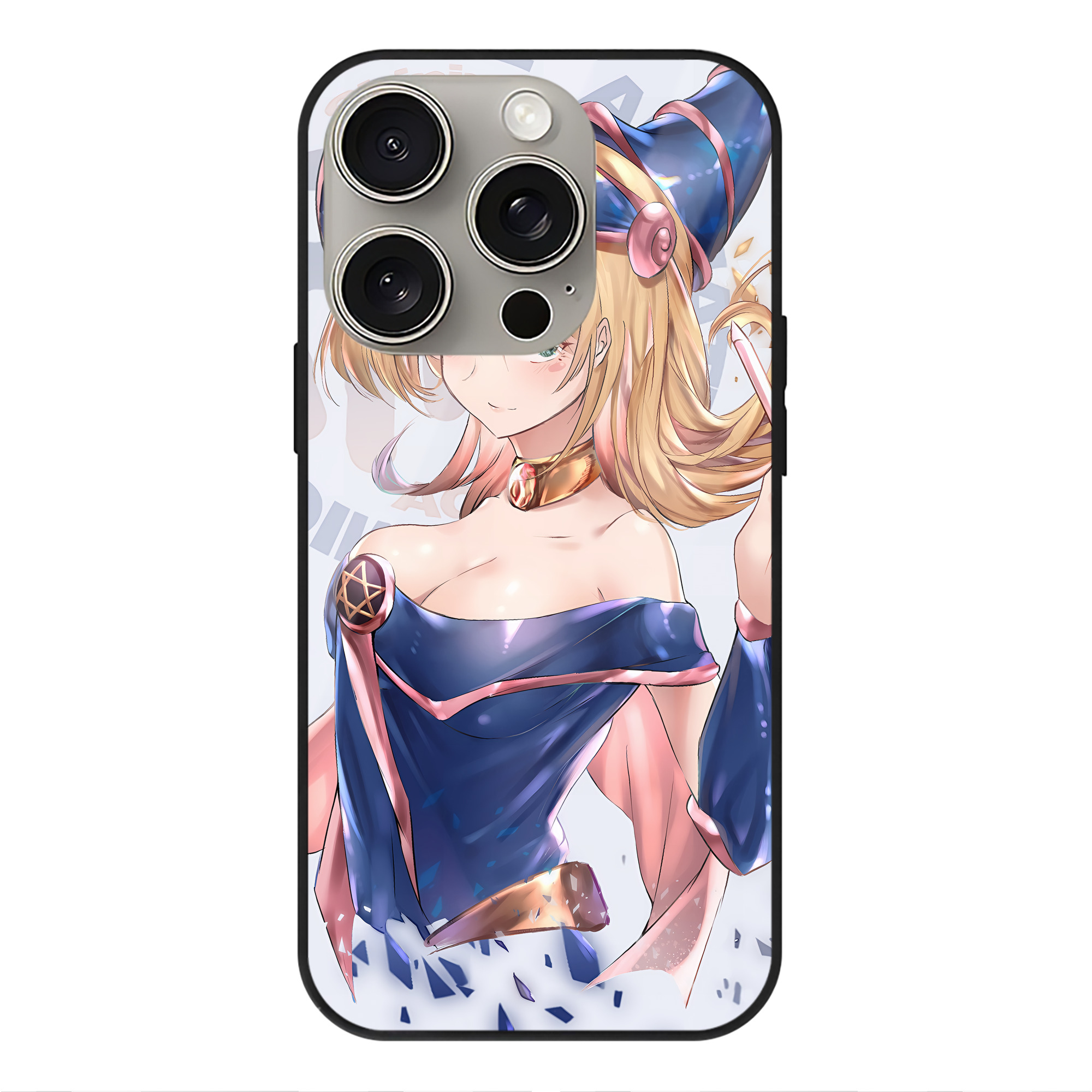 遊☆戯☆王 Yu-Gi-Oh! 【iPhone15Pro対応】スマホケース 耐衝撃＆黄変防止 背面ガラス