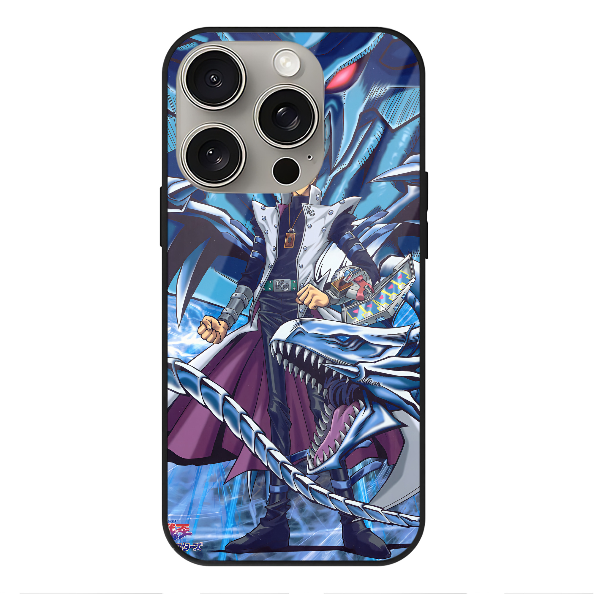 遊☆戯☆王 Yu-Gi-Oh! 【iPhone15Pro対応】スマホケース 耐衝撃＆黄変防止 背面ガラス