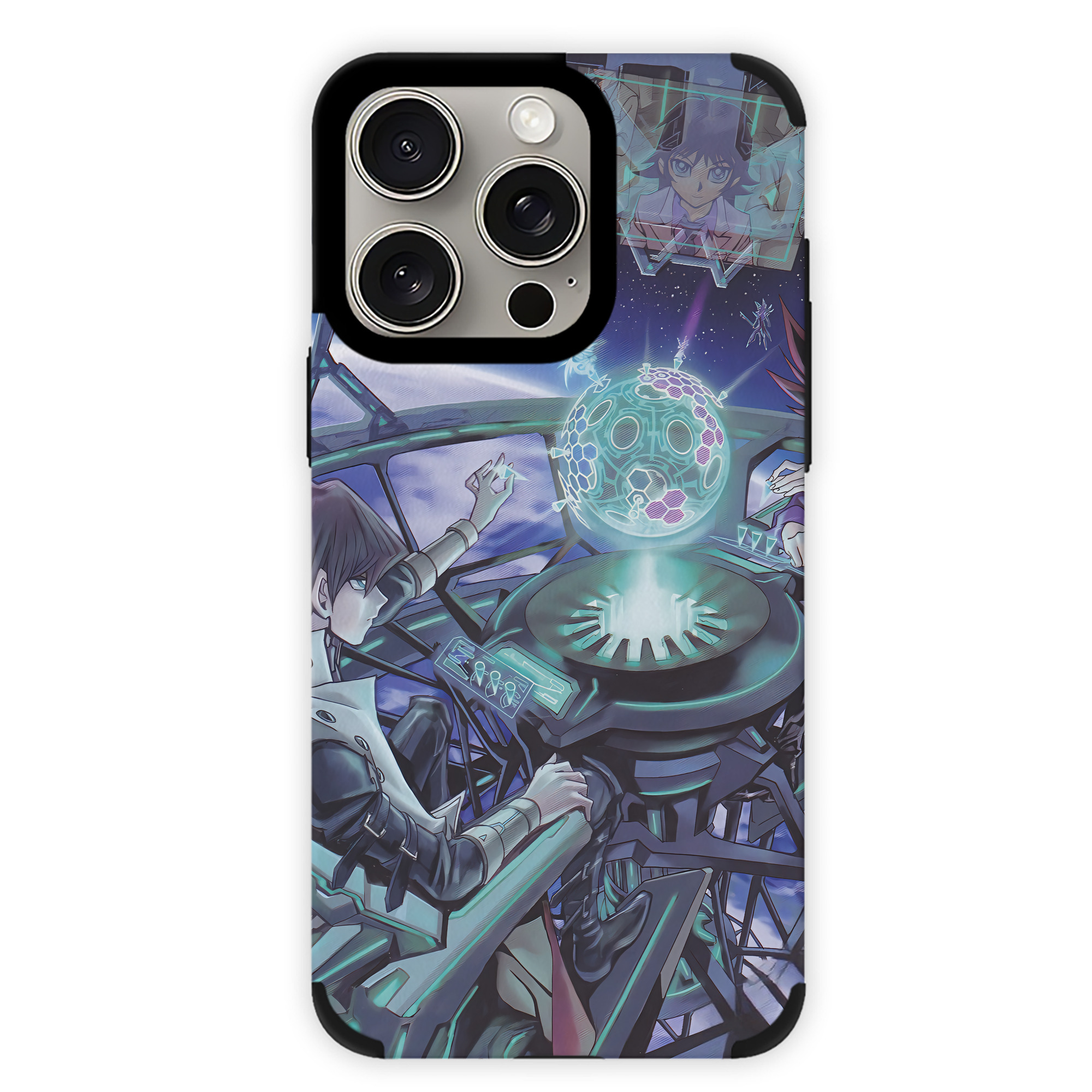 遊☆戯☆王 Yu-Gi-Oh! 【iPhone15ProMax対応】 PUレザー スマホケース 耐衝撃＆黄変防止