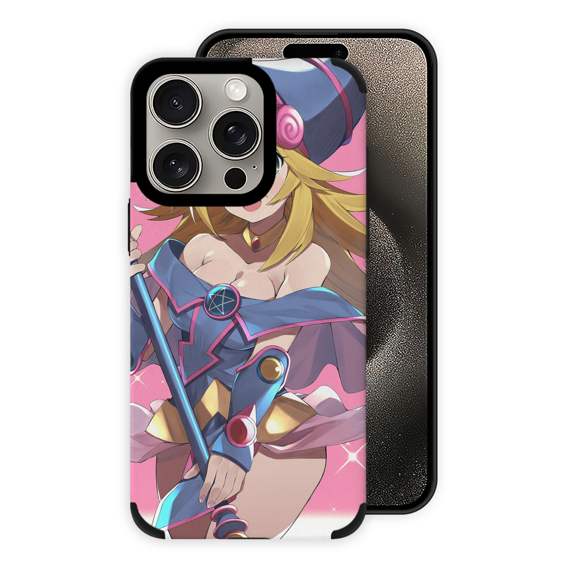 遊☆戯☆王 Yu-Gi-Oh! 【iPhone15ProMax対応】 PUレザー スマホケース 耐衝撃＆黄変防止