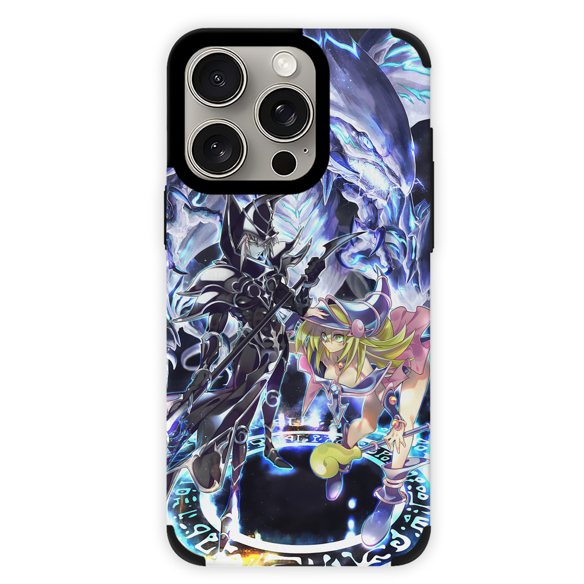 遊☆戯☆王 Yu-Gi-Oh! 【iPhone15ProMax対応】 PUレザー スマホケース 耐衝撃＆黄変防止