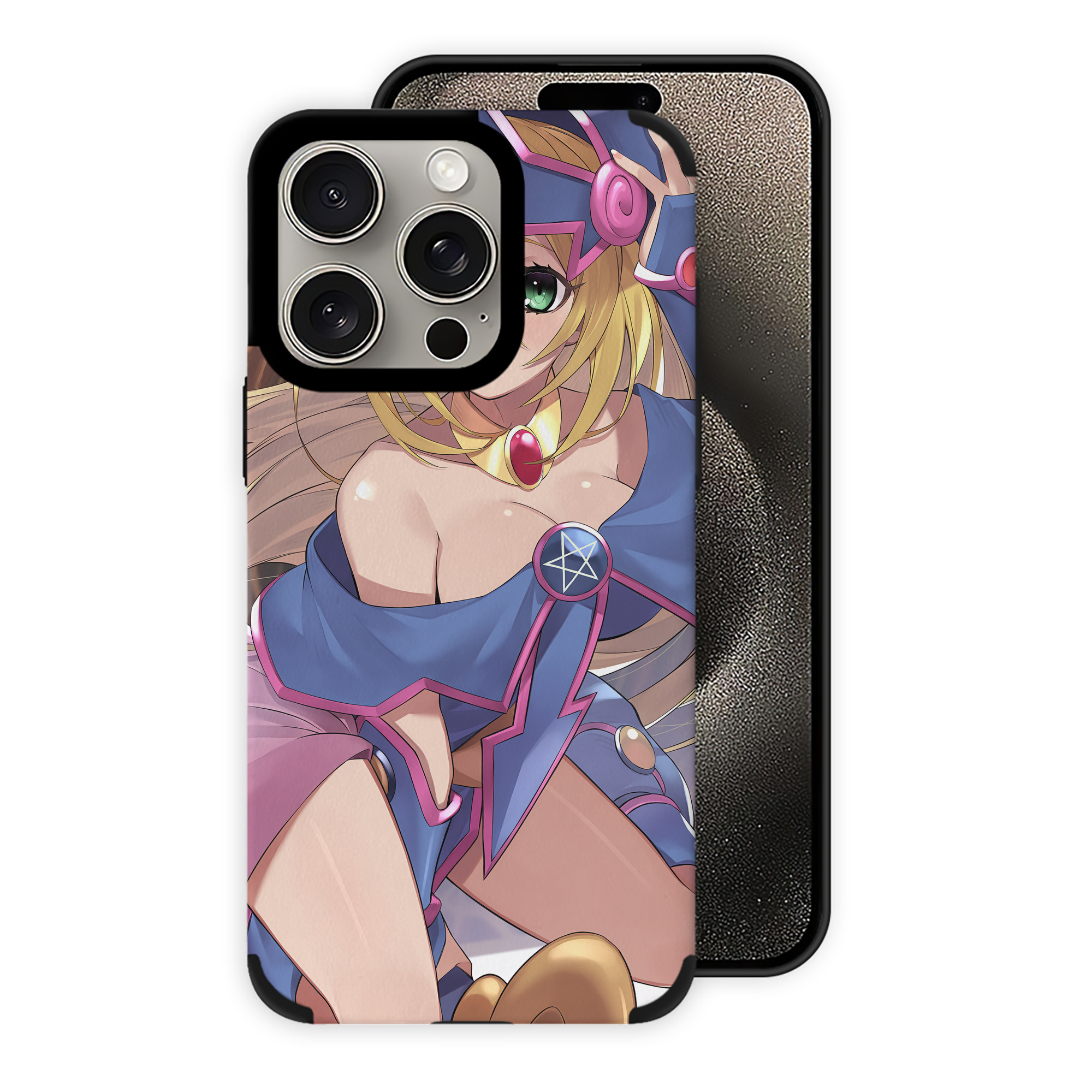 遊☆戯☆王 Yu-Gi-Oh! 【iPhone15ProMax対応】 PUレザー スマホケース 耐衝撃＆黄変防止