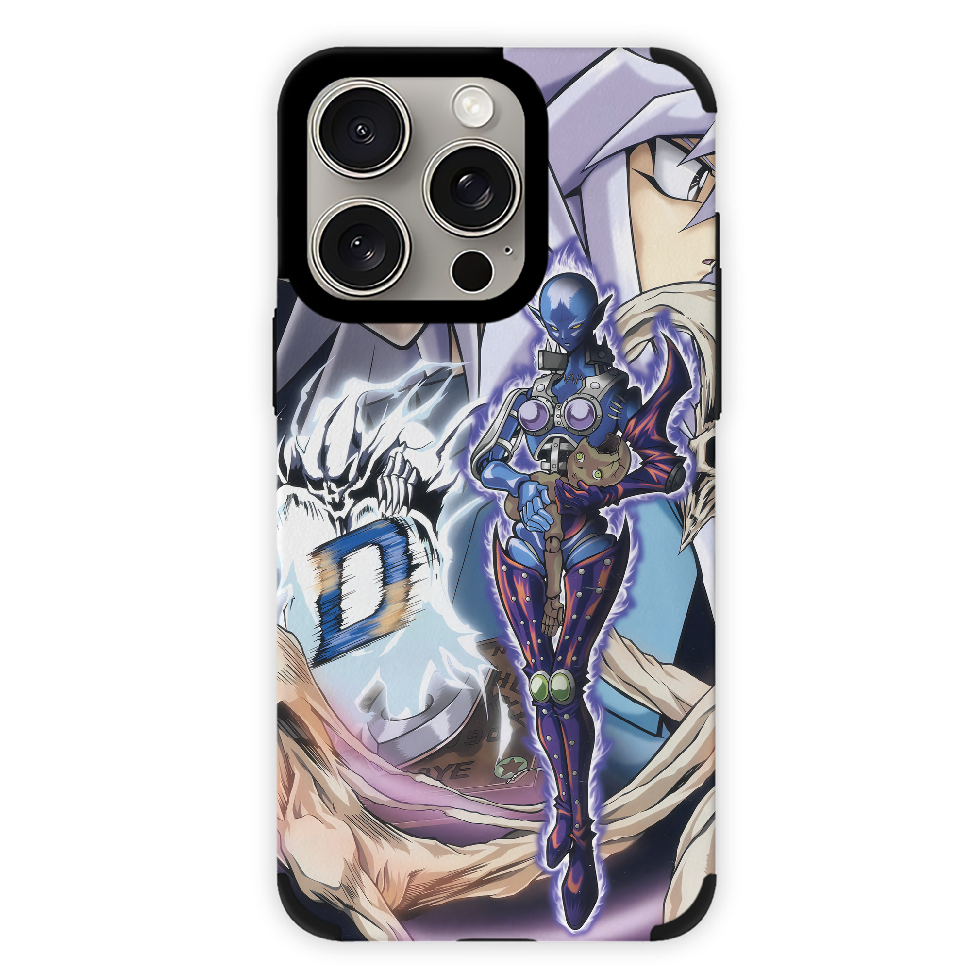 遊☆戯☆王 Yu-Gi-Oh! 【iPhone15ProMax対応】 PUレザー スマホケース 耐衝撃＆黄変防止