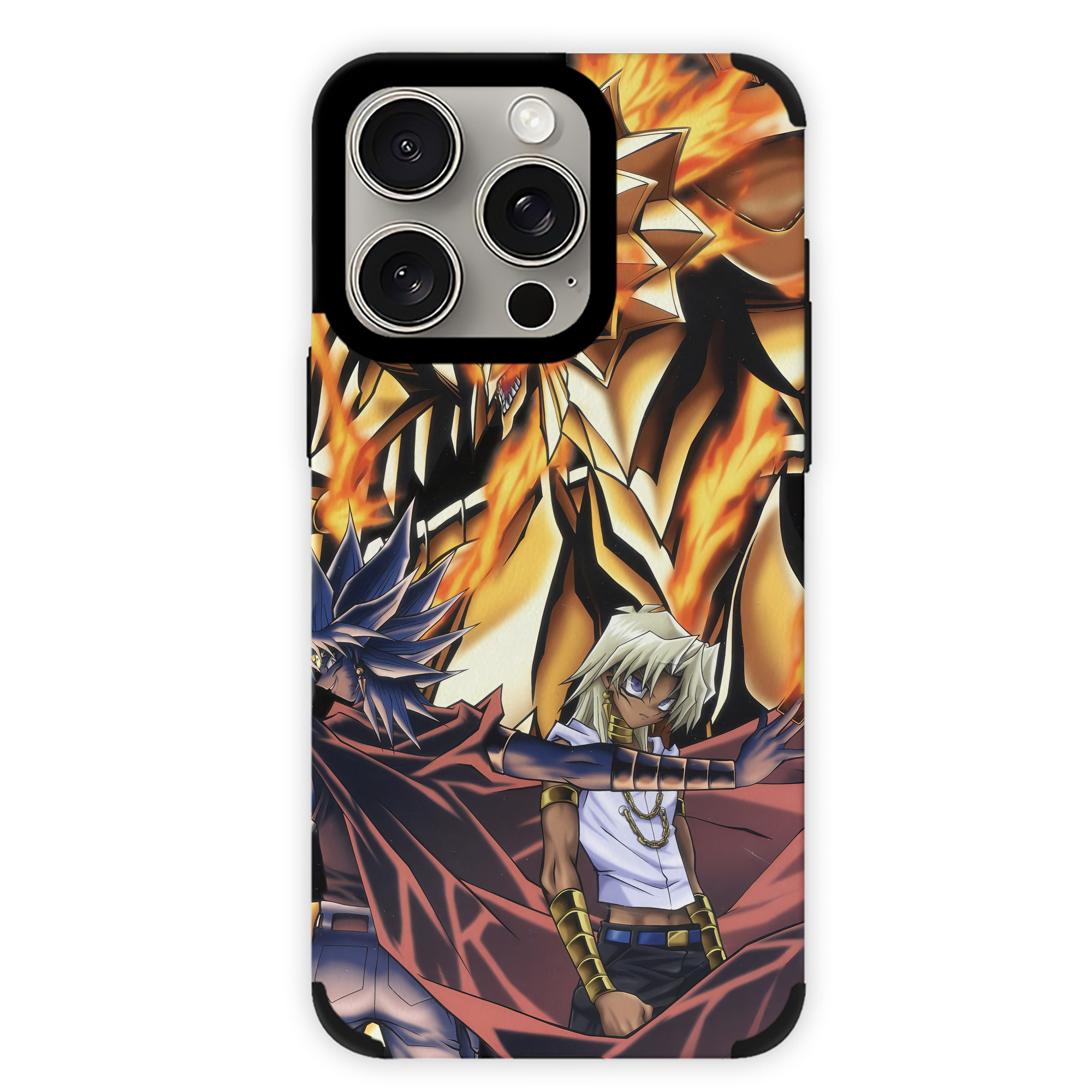 遊☆戯☆王 Yu-Gi-Oh! 【iPhone15ProMax対応】 PUレザー スマホケース 耐衝撃＆黄変防止