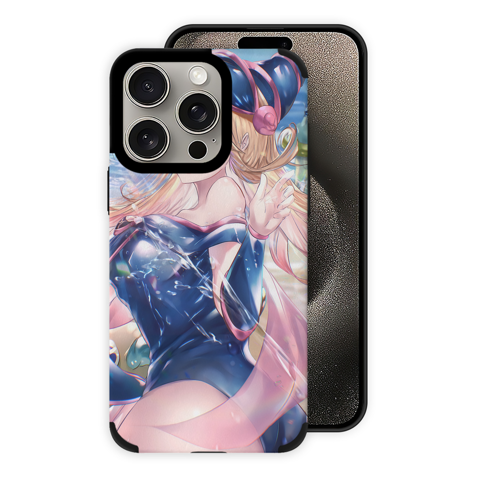 遊☆戯☆王 Yu-Gi-Oh! 【iPhone15ProMax対応】 PUレザー スマホケース 耐衝撃＆黄変防止