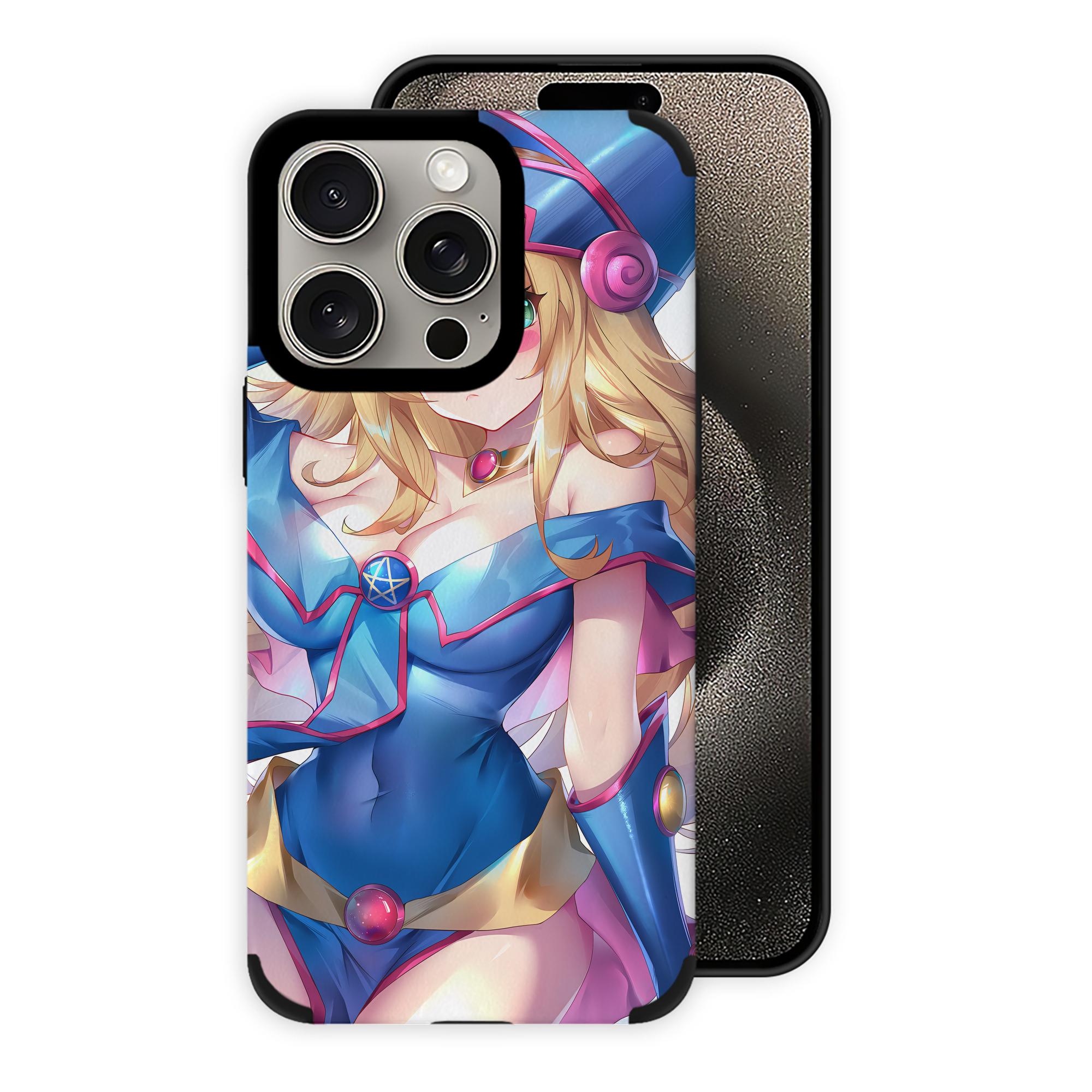遊☆戯☆王 Yu-Gi-Oh! 【iPhone15ProMax対応】 PUレザー スマホケース 耐衝撃＆黄変防止