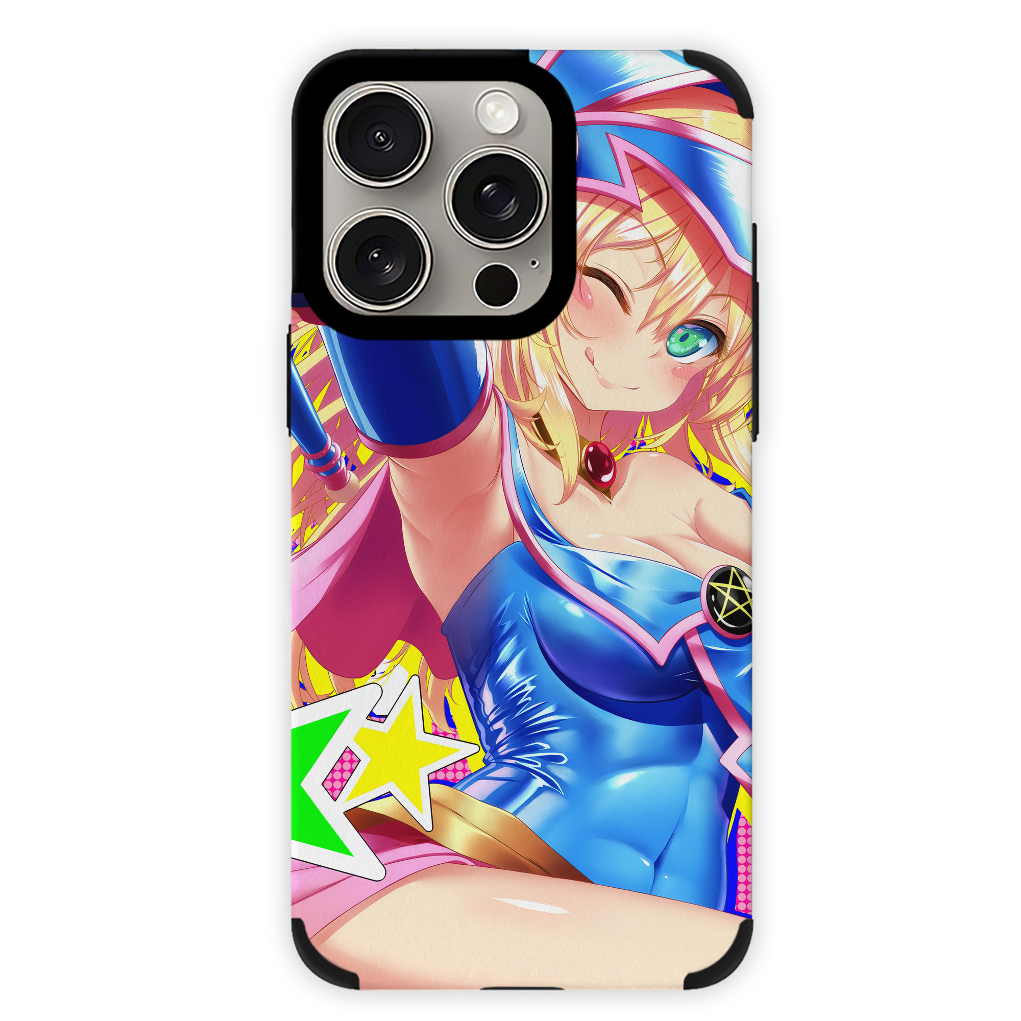 遊☆戯☆王 Yu-Gi-Oh! 【iPhone15ProMax対応】 PUレザー スマホケース 耐衝撃＆黄変防止