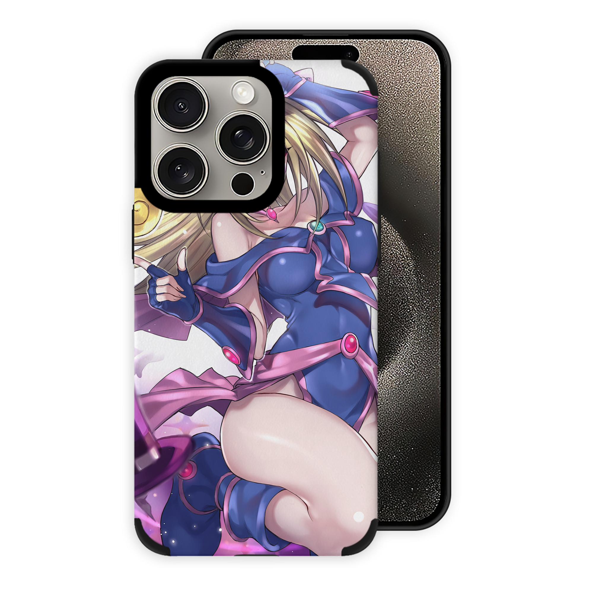 遊☆戯☆王 Yu-Gi-Oh! 【iPhone15ProMax対応】 PUレザー スマホケース 耐衝撃＆黄変防止