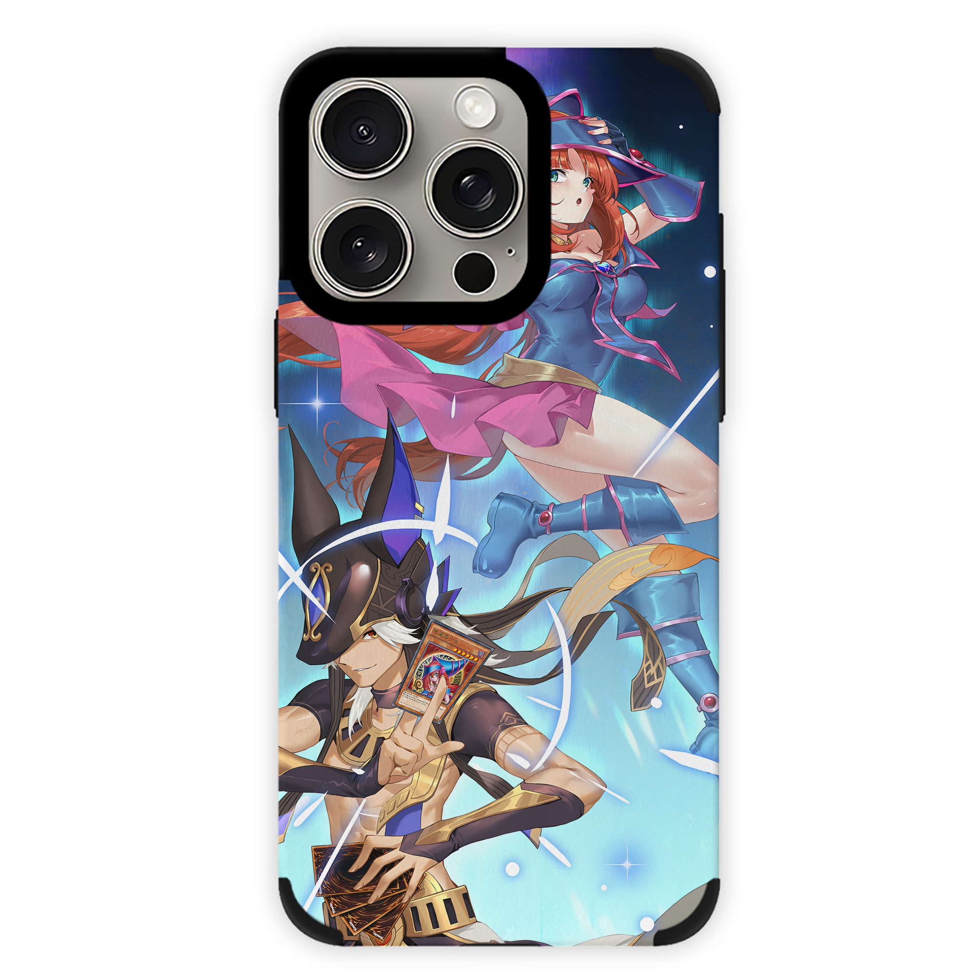遊☆戯☆王 Yu-Gi-Oh! 【iPhone15ProMax対応】 PUレザー スマホケース 耐衝撃＆黄変防止