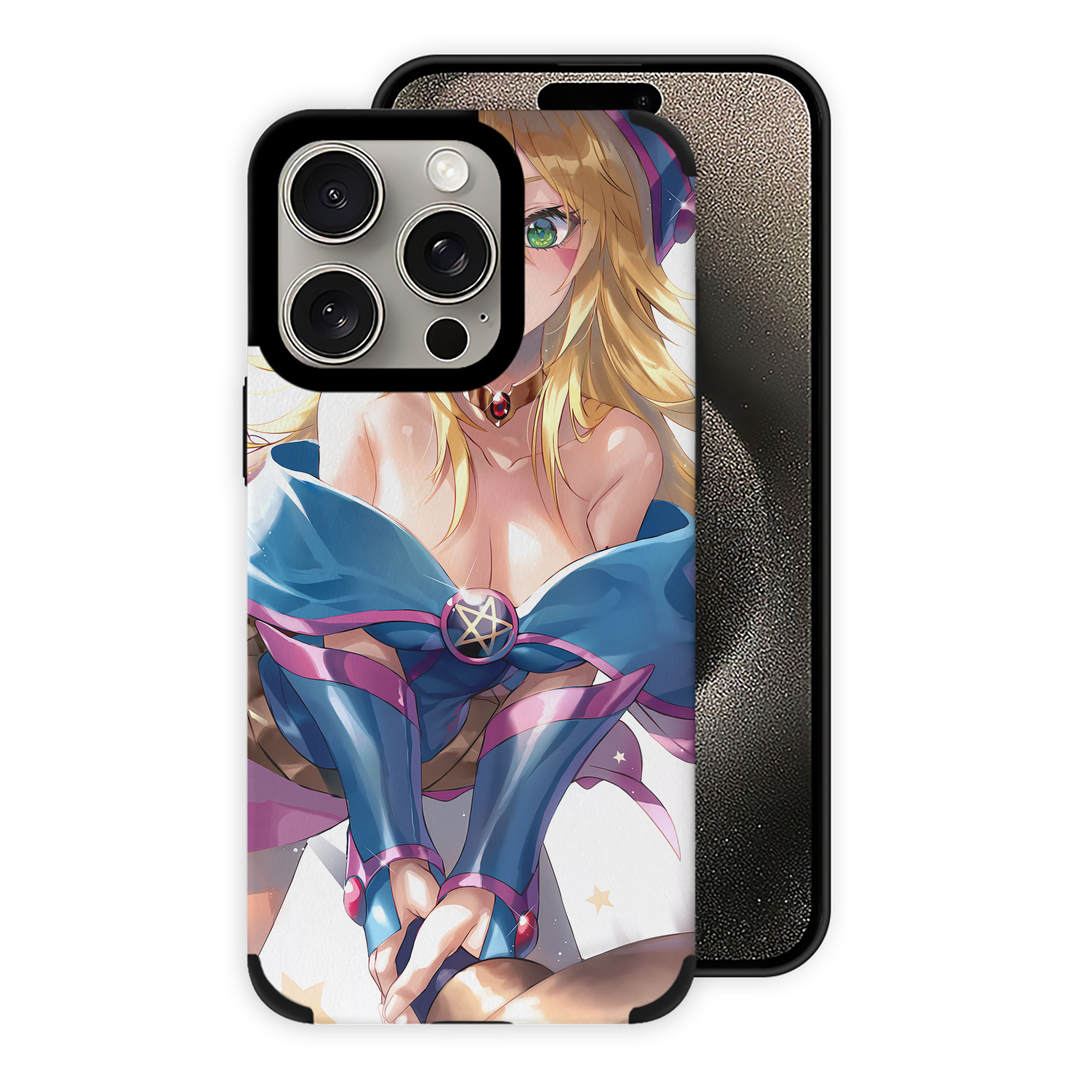 遊☆戯☆王 Yu-Gi-Oh! 【iPhone15ProMax対応】 PUレザー スマホケース 耐衝撃＆黄変防止