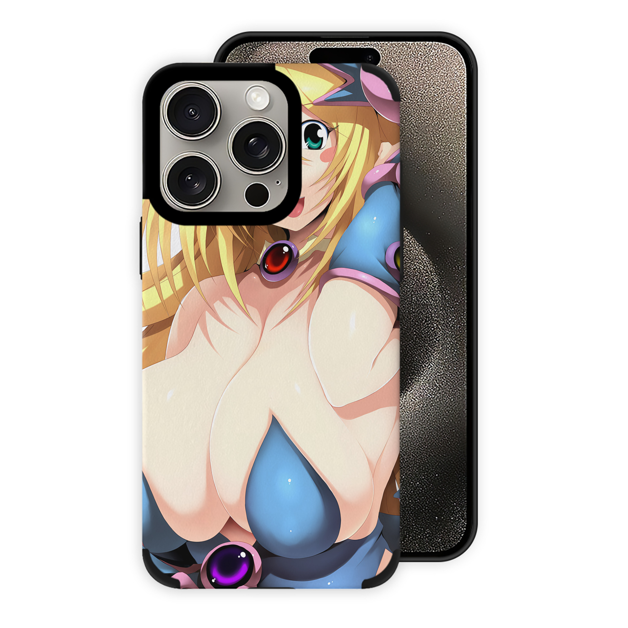 遊☆戯☆王 Yu-Gi-Oh! 【iPhone15ProMax対応】 PUレザー スマホケース 耐衝撃＆黄変防止
