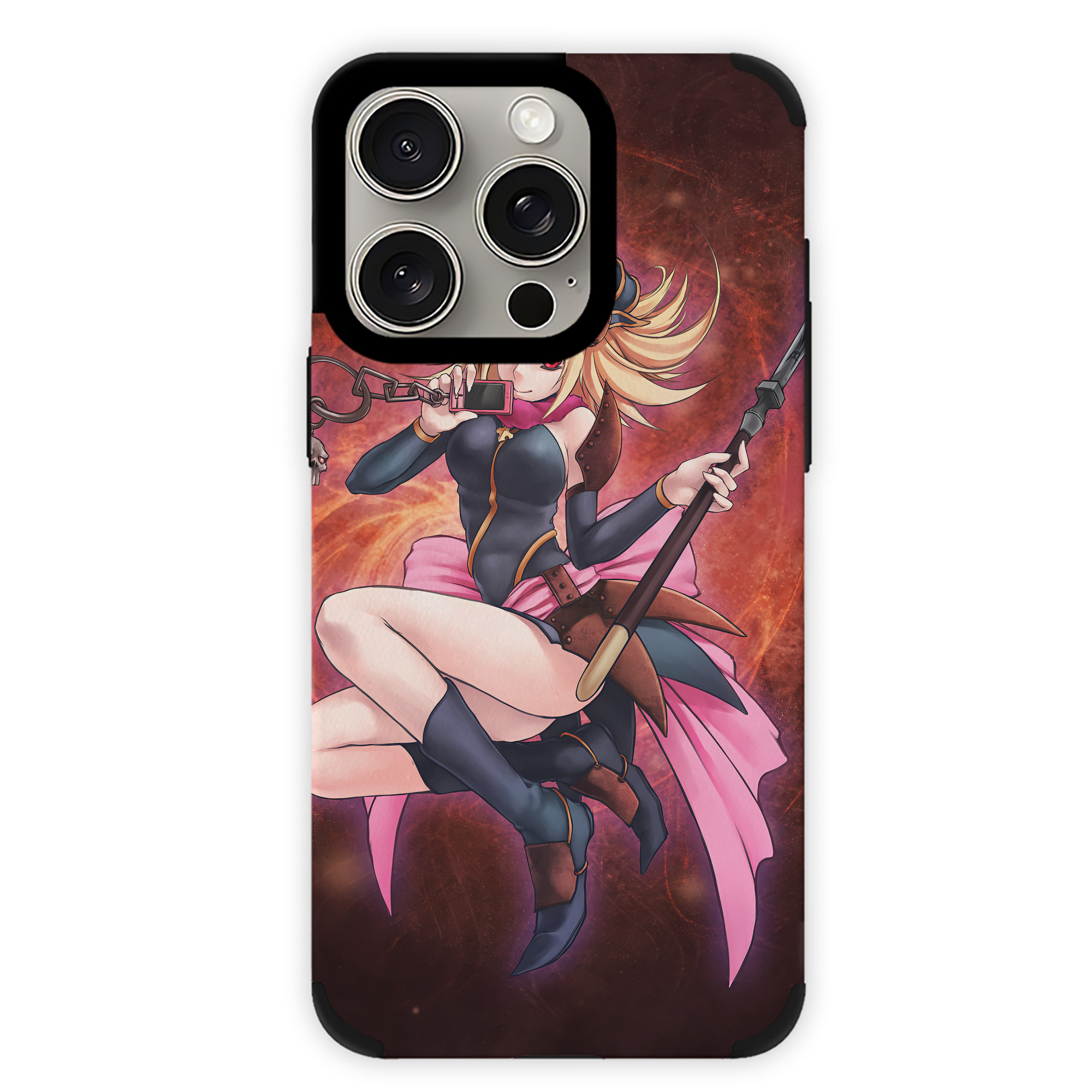 遊☆戯☆王 Yu-Gi-Oh! 【iPhone15ProMax対応】 PUレザー スマホケース 耐衝撃＆黄変防止