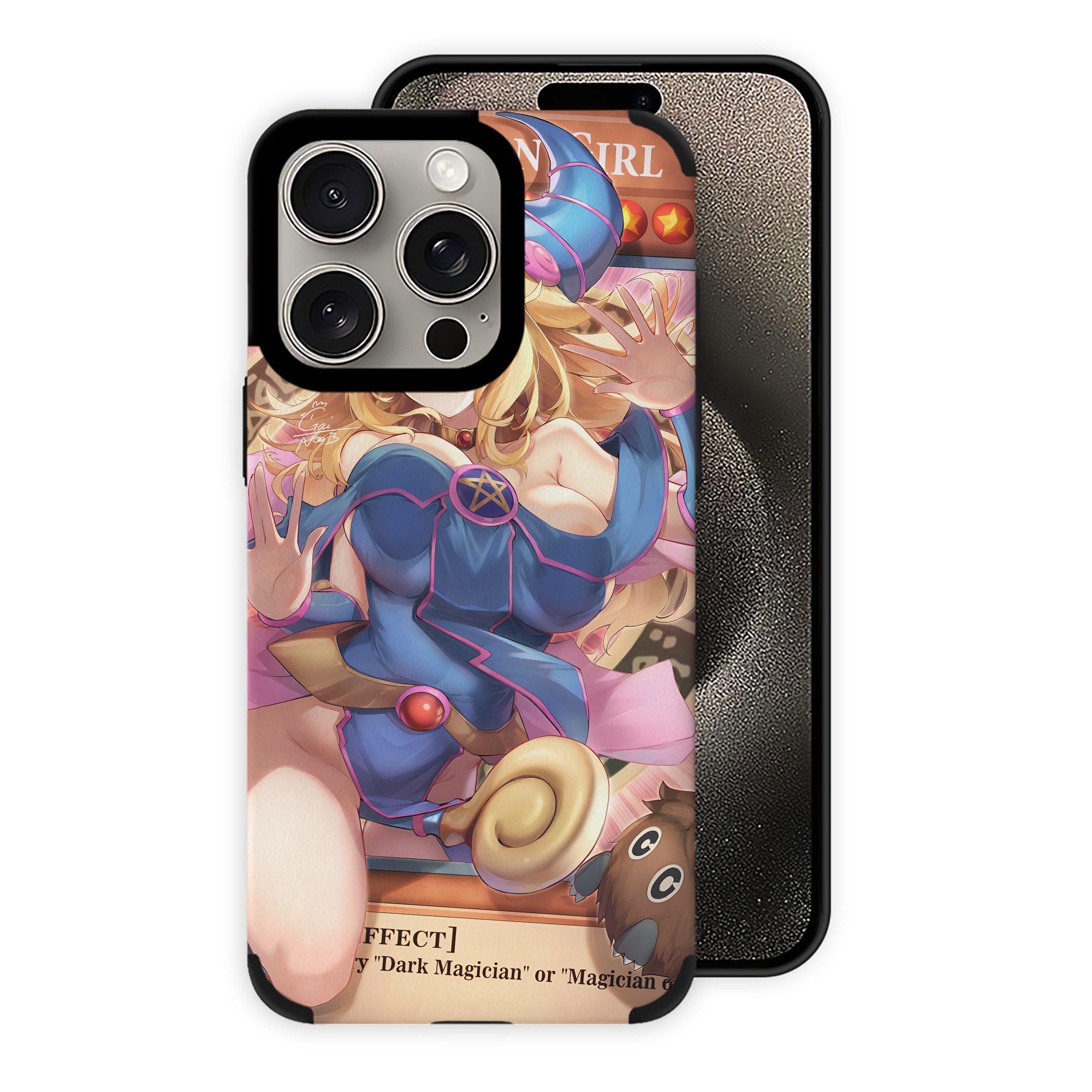 遊☆戯☆王 Yu-Gi-Oh! 【iPhone15ProMax対応】 PUレザー スマホケース 耐衝撃＆黄変防止