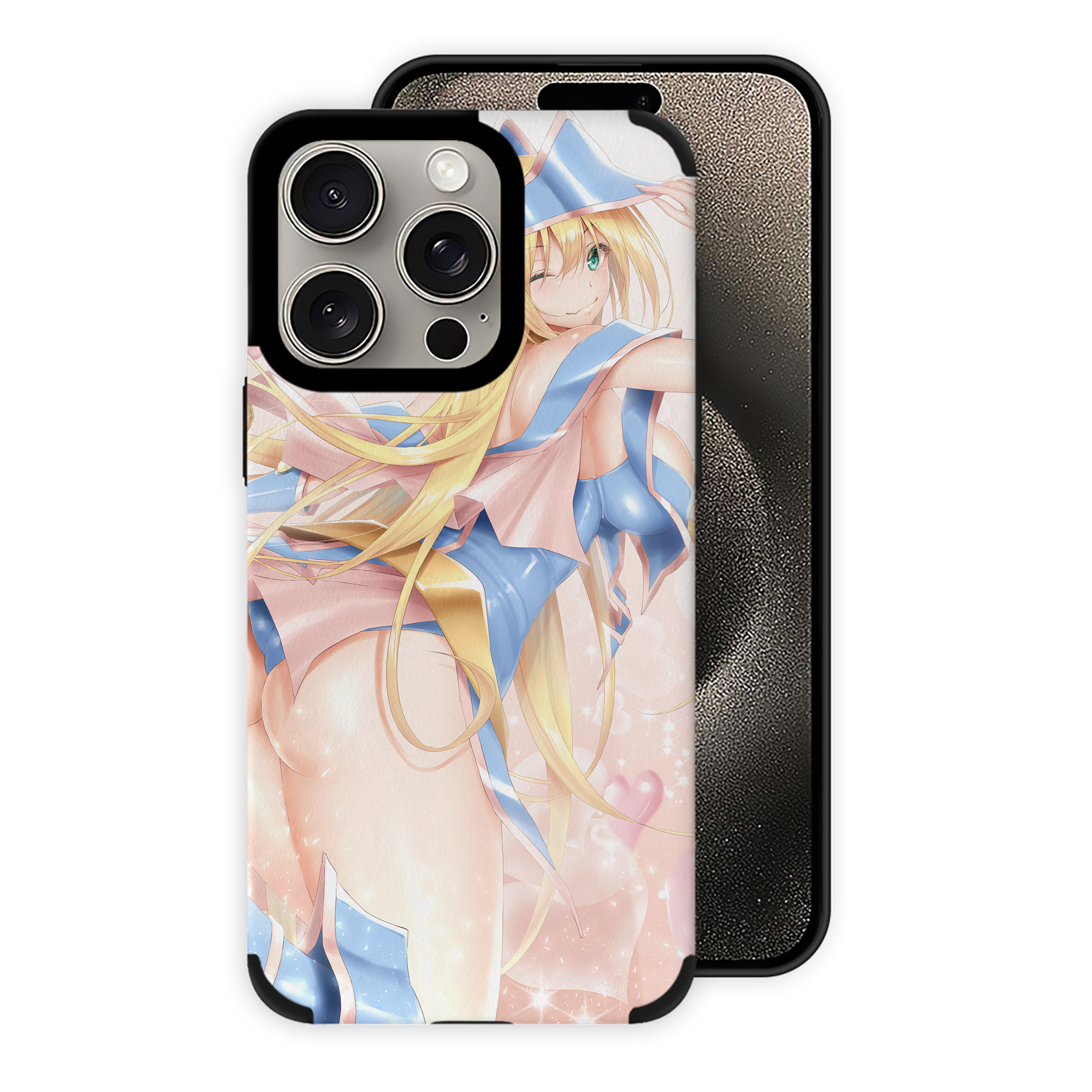 遊☆戯☆王 Yu-Gi-Oh! 【iPhone15ProMax対応】 PUレザー スマホケース 耐衝撃＆黄変防止