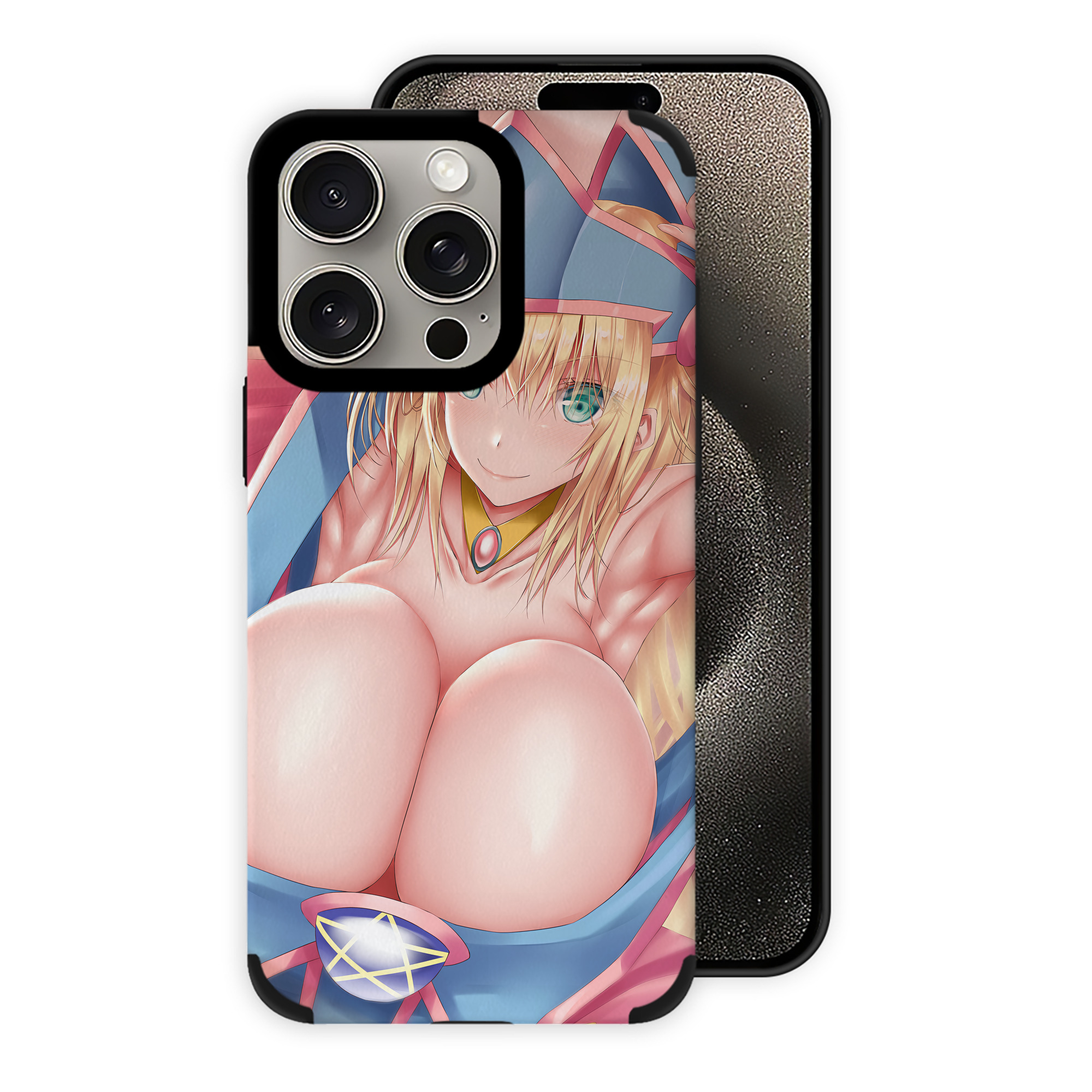 遊☆戯☆王 Yu-Gi-Oh! 【iPhone15ProMax対応】 PUレザー スマホケース 耐衝撃＆黄変防止