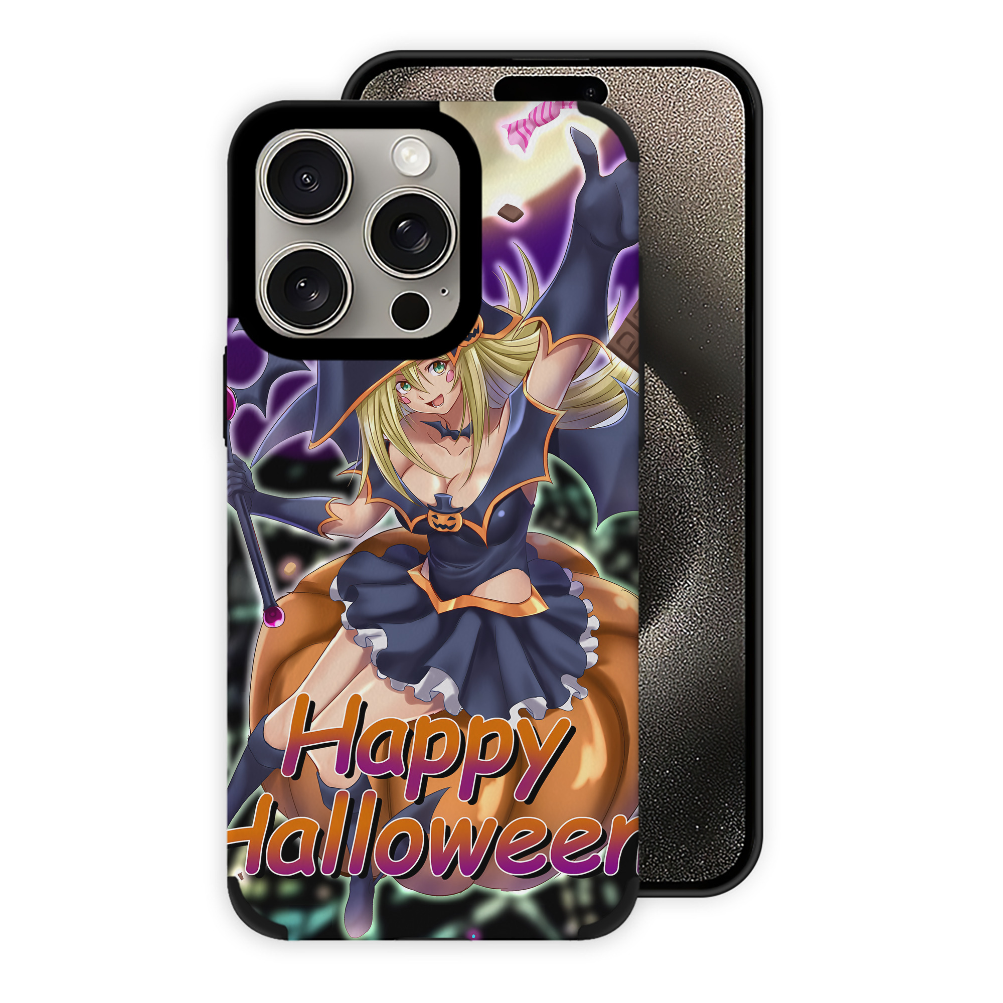 遊☆戯☆王 Yu-Gi-Oh! 【iPhone15ProMax対応】 PUレザー スマホケース 耐衝撃＆黄変防止