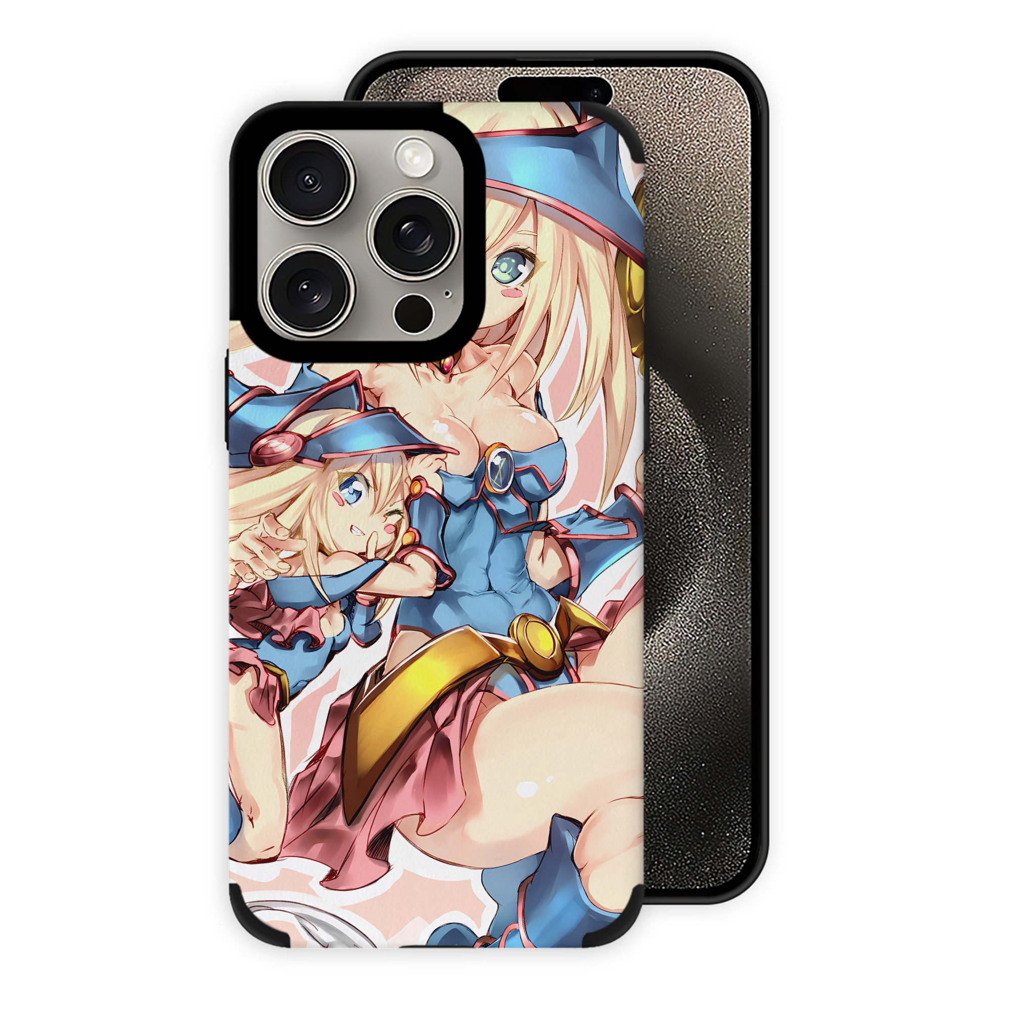 遊☆戯☆王 Yu-Gi-Oh! 【iPhone15ProMax対応】 PUレザー スマホケース 耐衝撃＆黄変防止