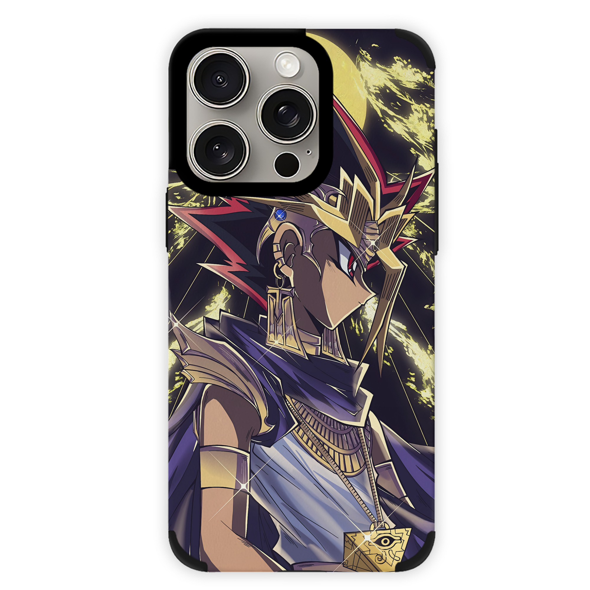 （画像用） 遊☆戯☆王 Yu-Gi-Oh! 【iPhone15ProMax対応】 PUレザー スマホケース 耐衝撃＆黄変防止