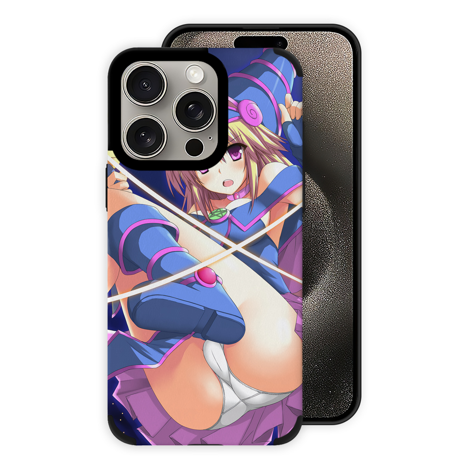 遊☆戯☆王 Yu-Gi-Oh! 【iPhone15ProMax対応】 PUレザー スマホケース 耐衝撃＆黄変防止