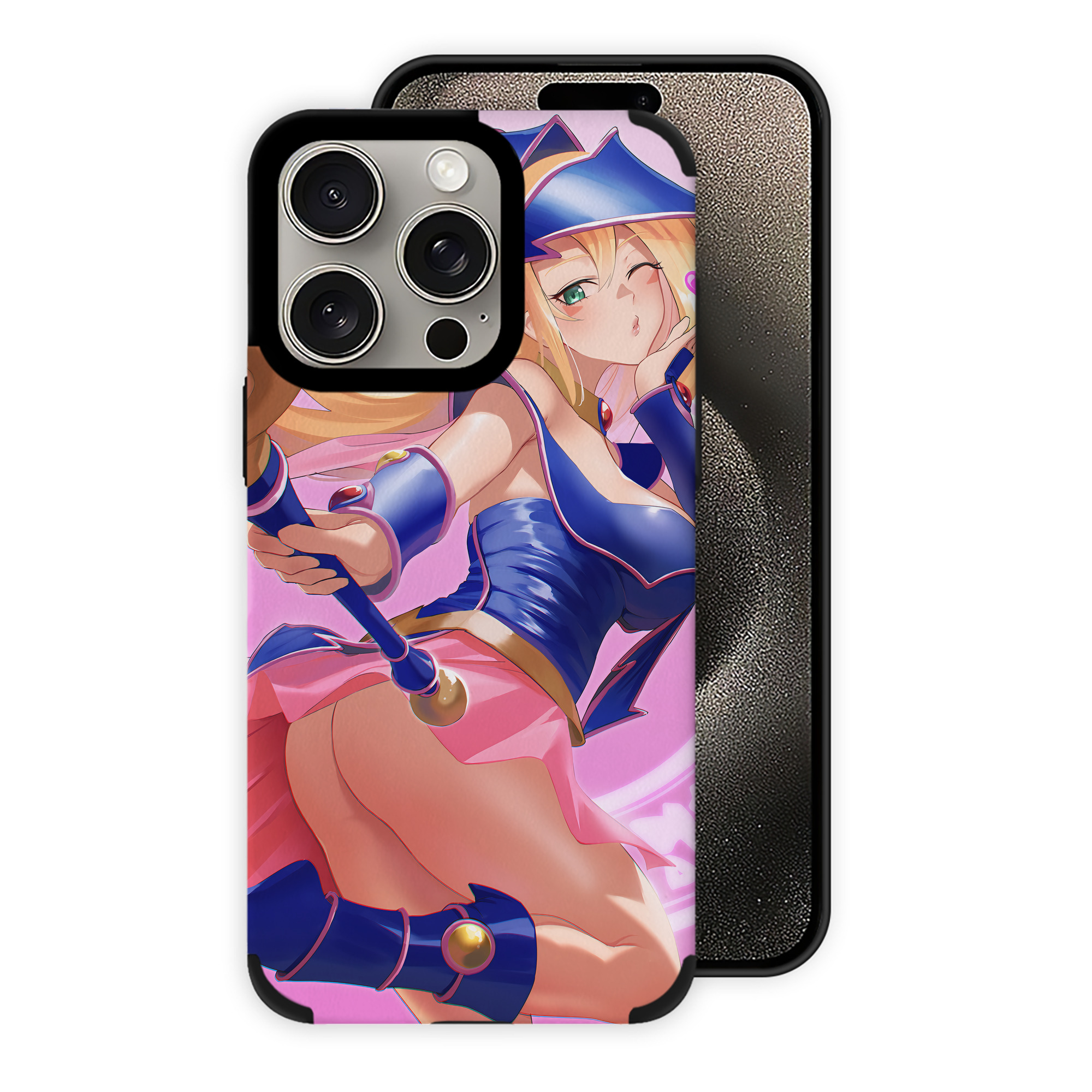 遊☆戯☆王 Yu-Gi-Oh! 【iPhone15ProMax対応】 PUレザー スマホケース 耐衝撃＆黄変防止