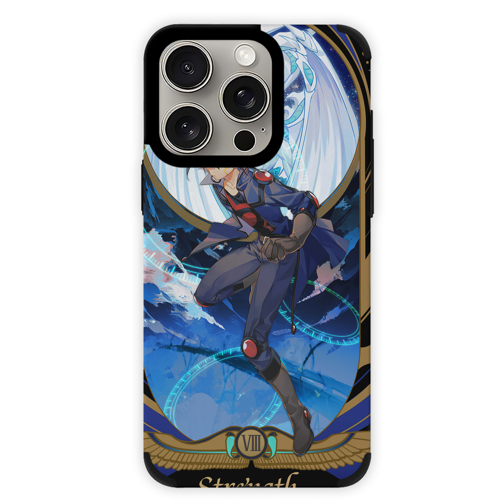 遊☆戯☆王 Yu-Gi-Oh! 【iPhone15ProMax対応】 PUレザー スマホケース 耐衝撃＆黄変防止