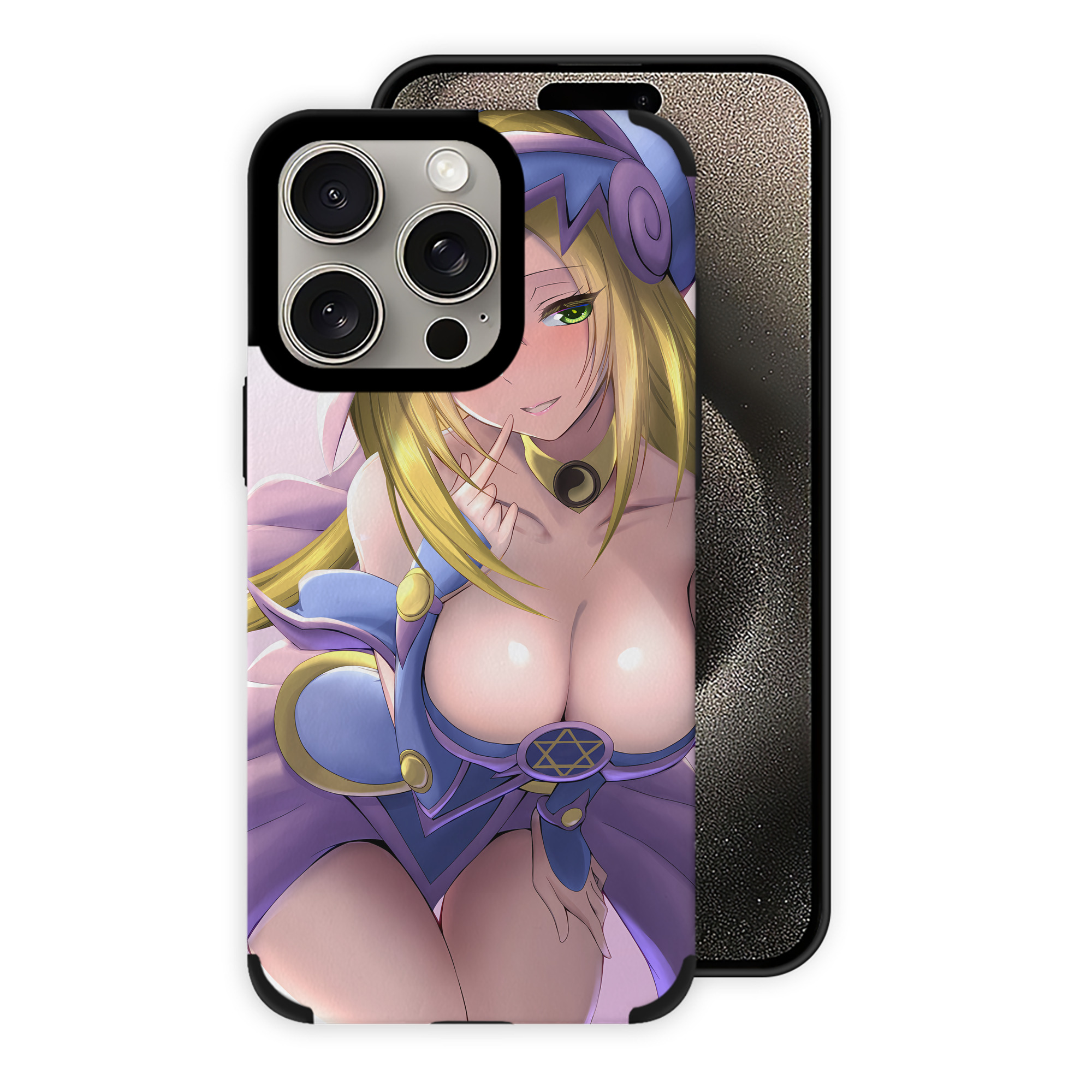 遊☆戯☆王 Yu-Gi-Oh! 【iPhone15ProMax対応】 PUレザー スマホケース 耐衝撃＆黄変防止