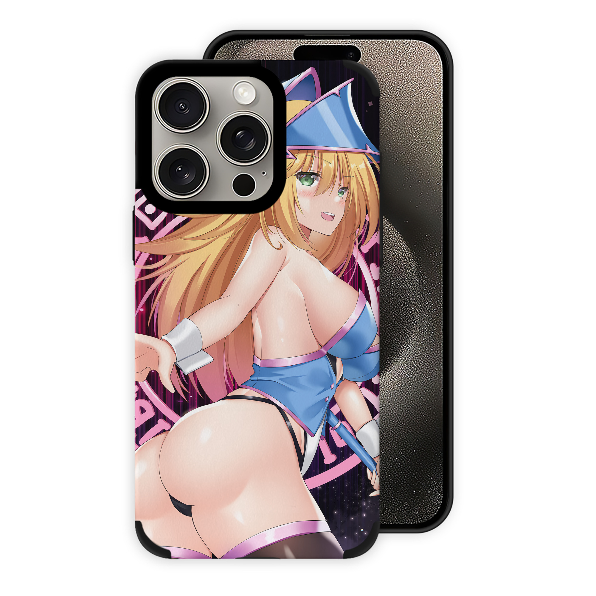 遊☆戯☆王 Yu-Gi-Oh! 【iPhone15ProMax対応】 PUレザー スマホケース 耐衝撃＆黄変防止