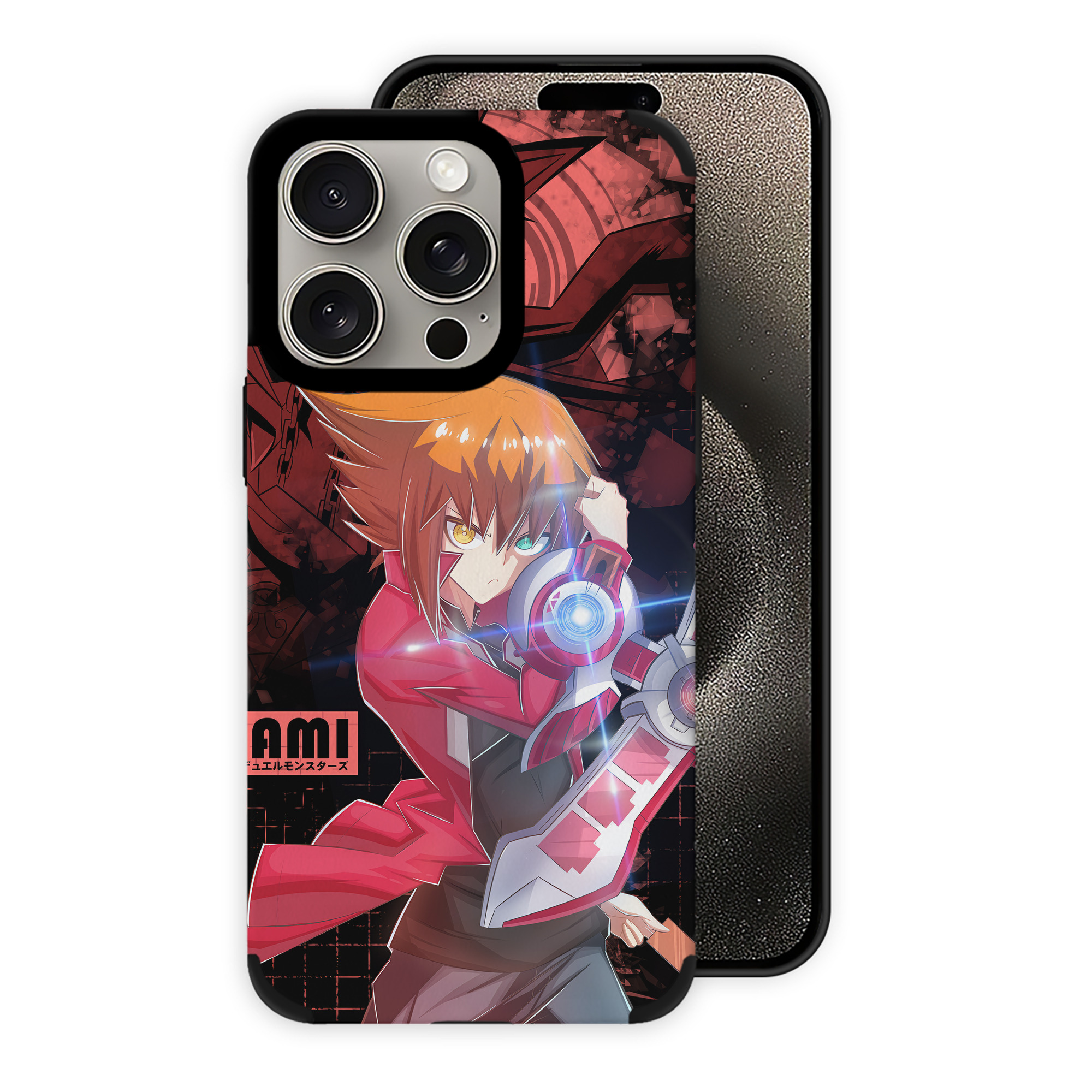 遊☆戯☆王 Yu-Gi-Oh! 【iPhone15ProMax対応】 PUレザー スマホケース 耐衝撃＆黄変防止